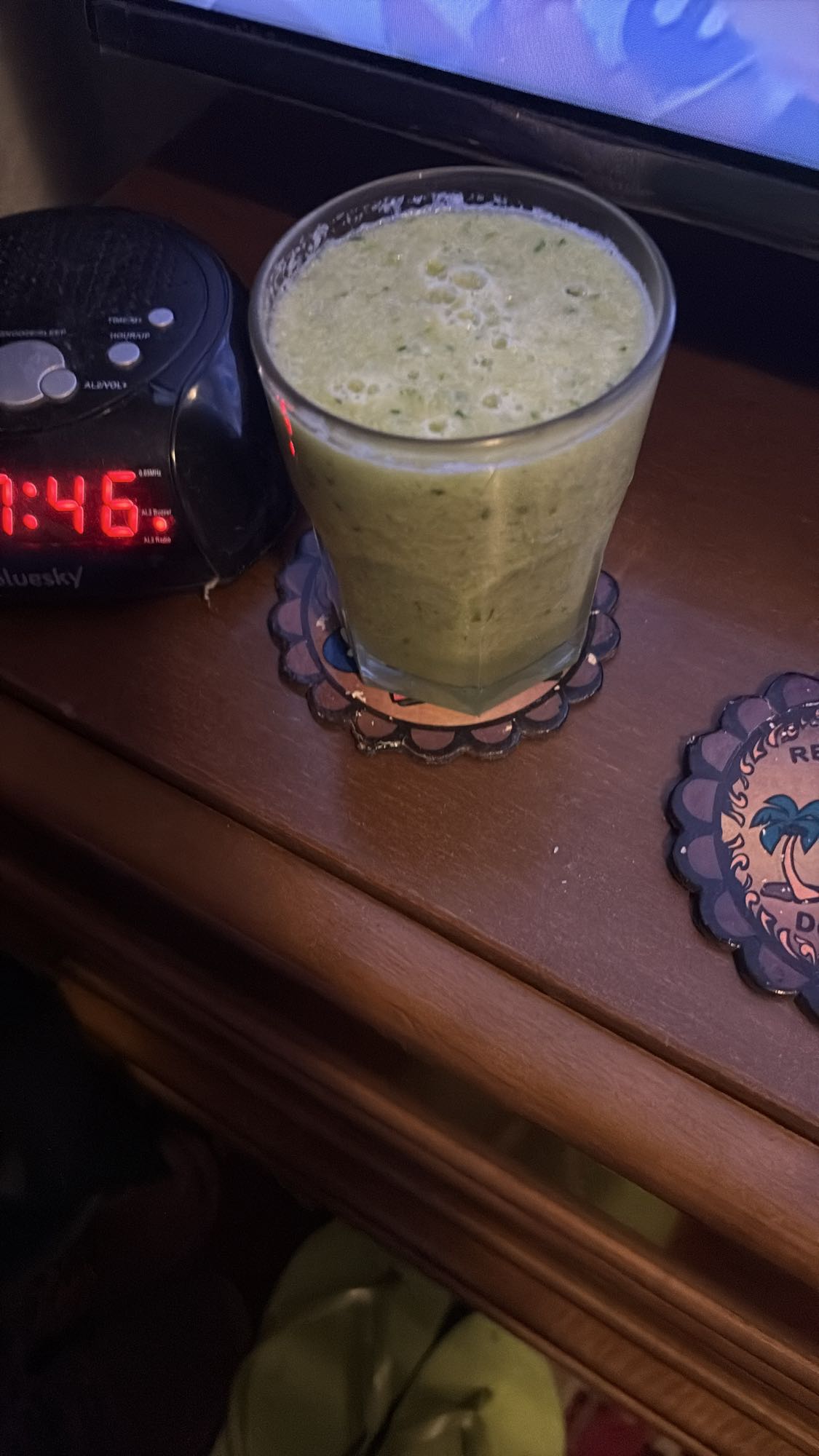 batido verde saludable