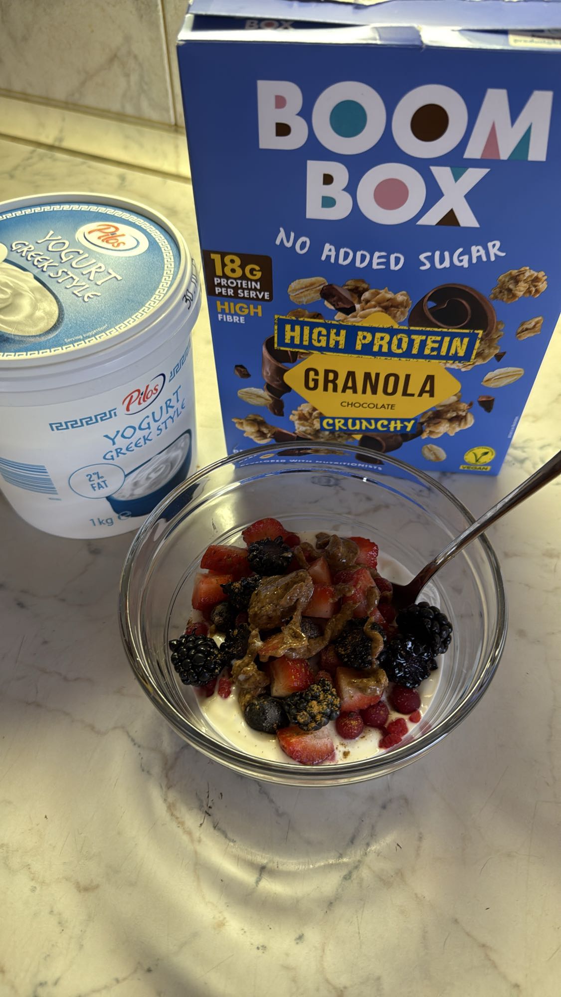 Greek Yogurt Granola Bowl