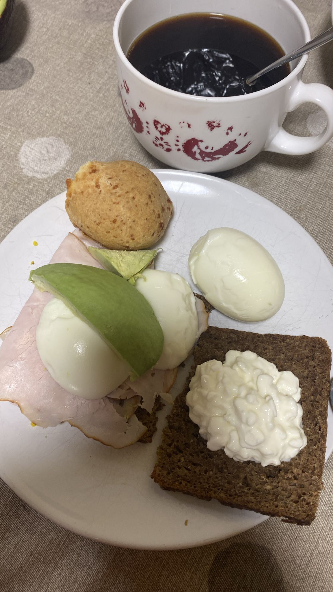 Desayuno proteico variado