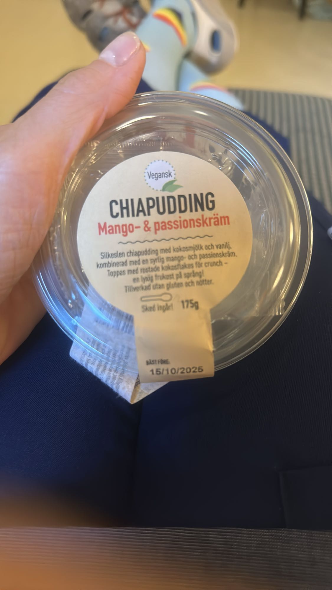 Chiapudding mango & passionskräm