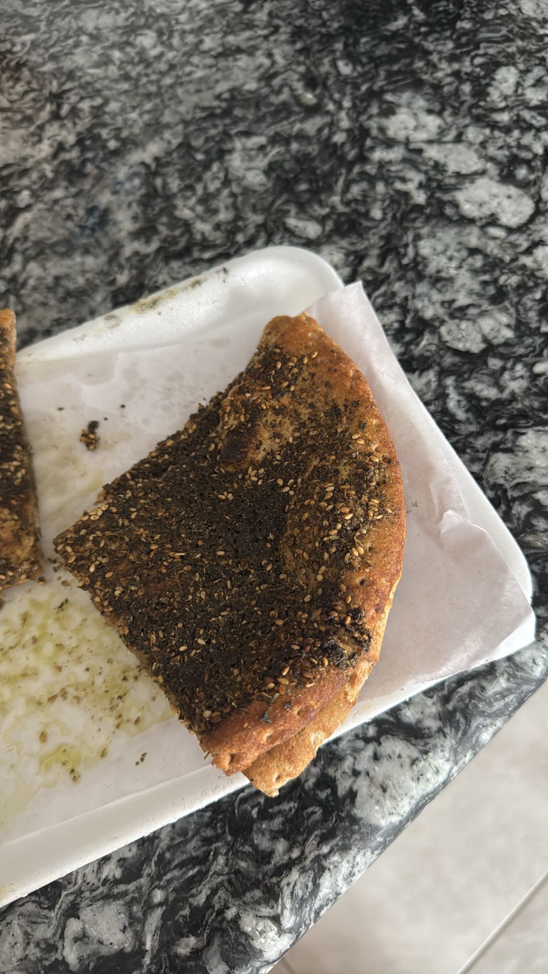 Zaatar Manakish Slice