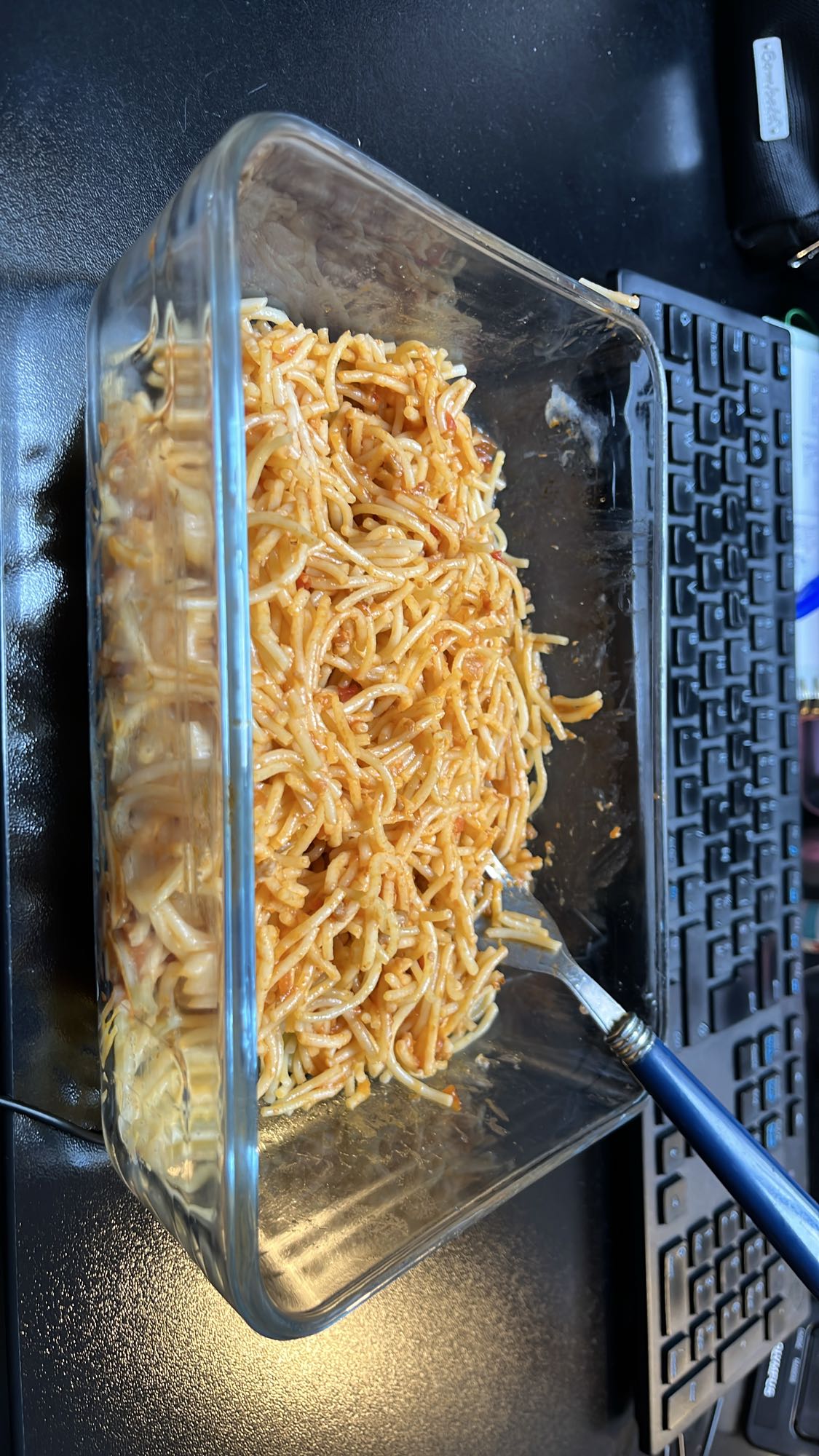 Spaghetti à la sauce tomate