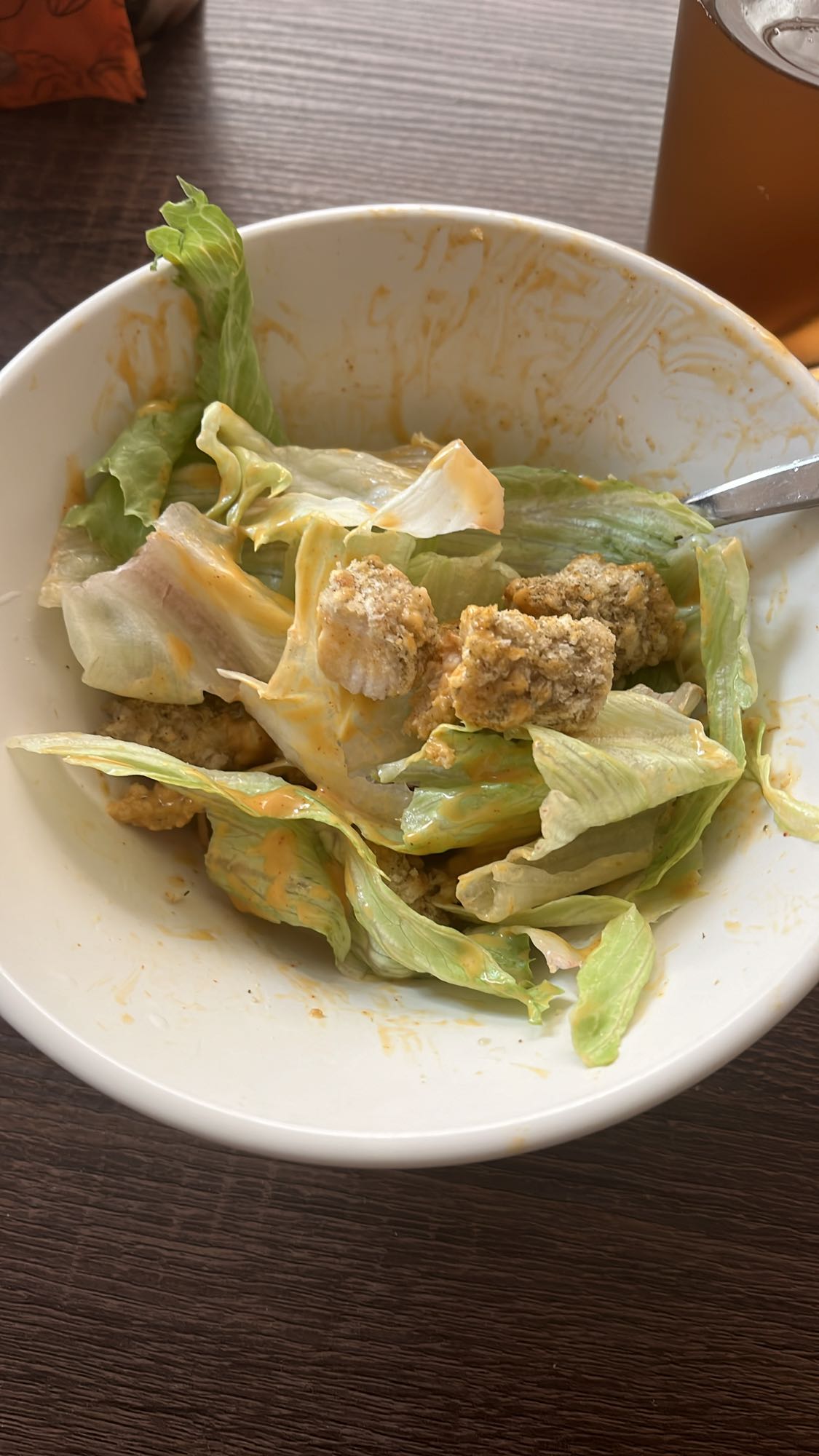 Crispy Chicken Salad