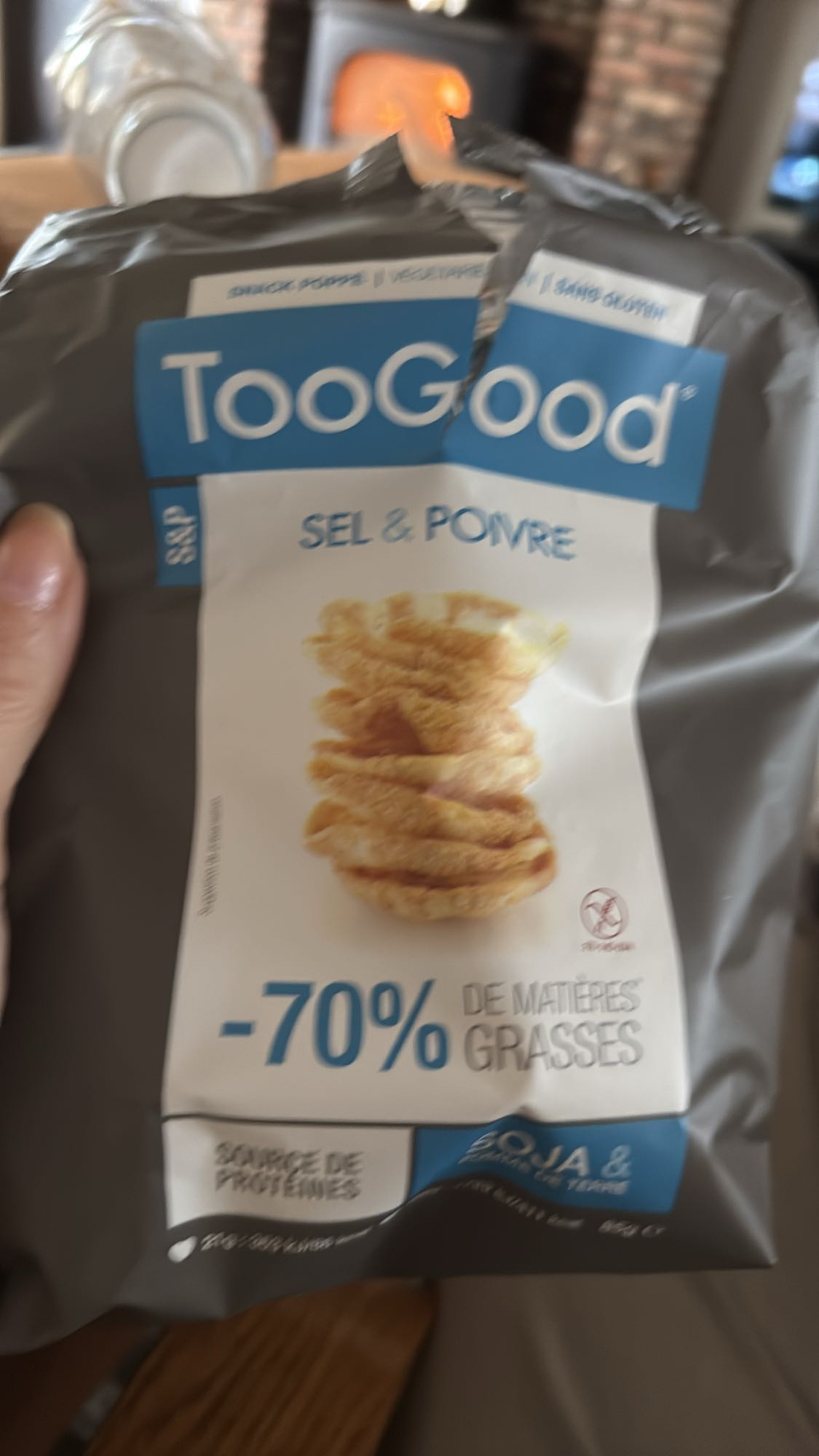 TooGood zout & peper chips