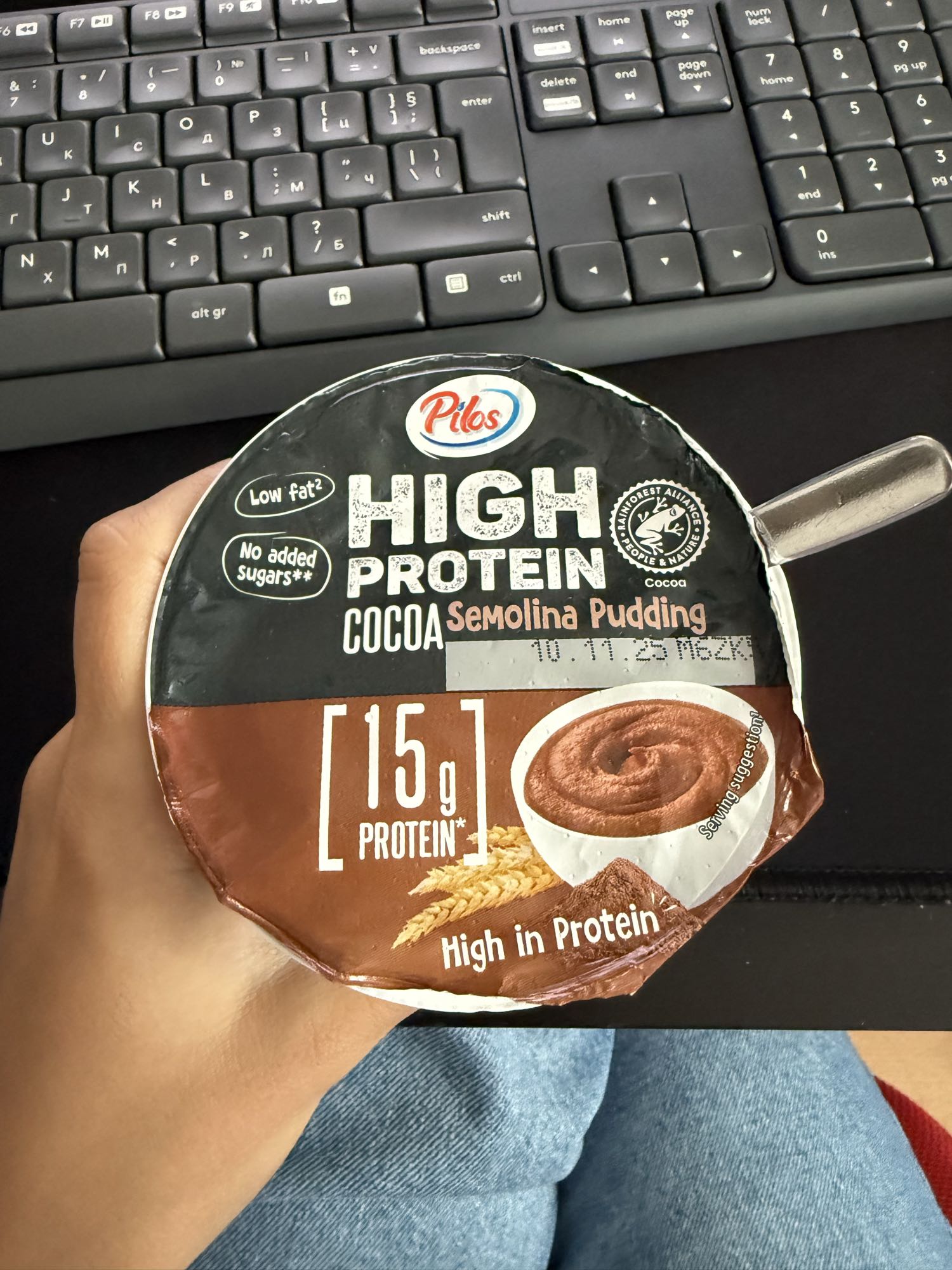 Cocoa Protein Pudding