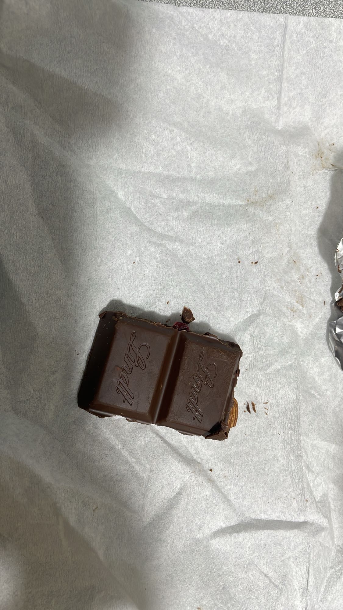 Milk chocolate squares