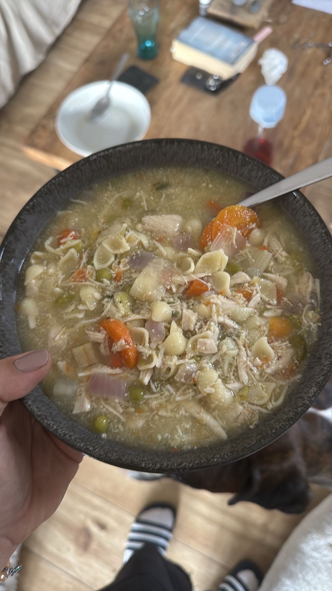 Hühnernudelsuppe