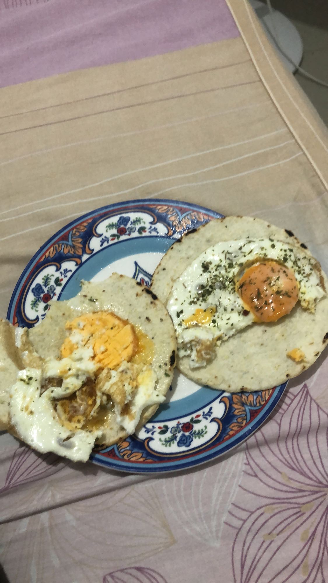 Tacos de huevo
