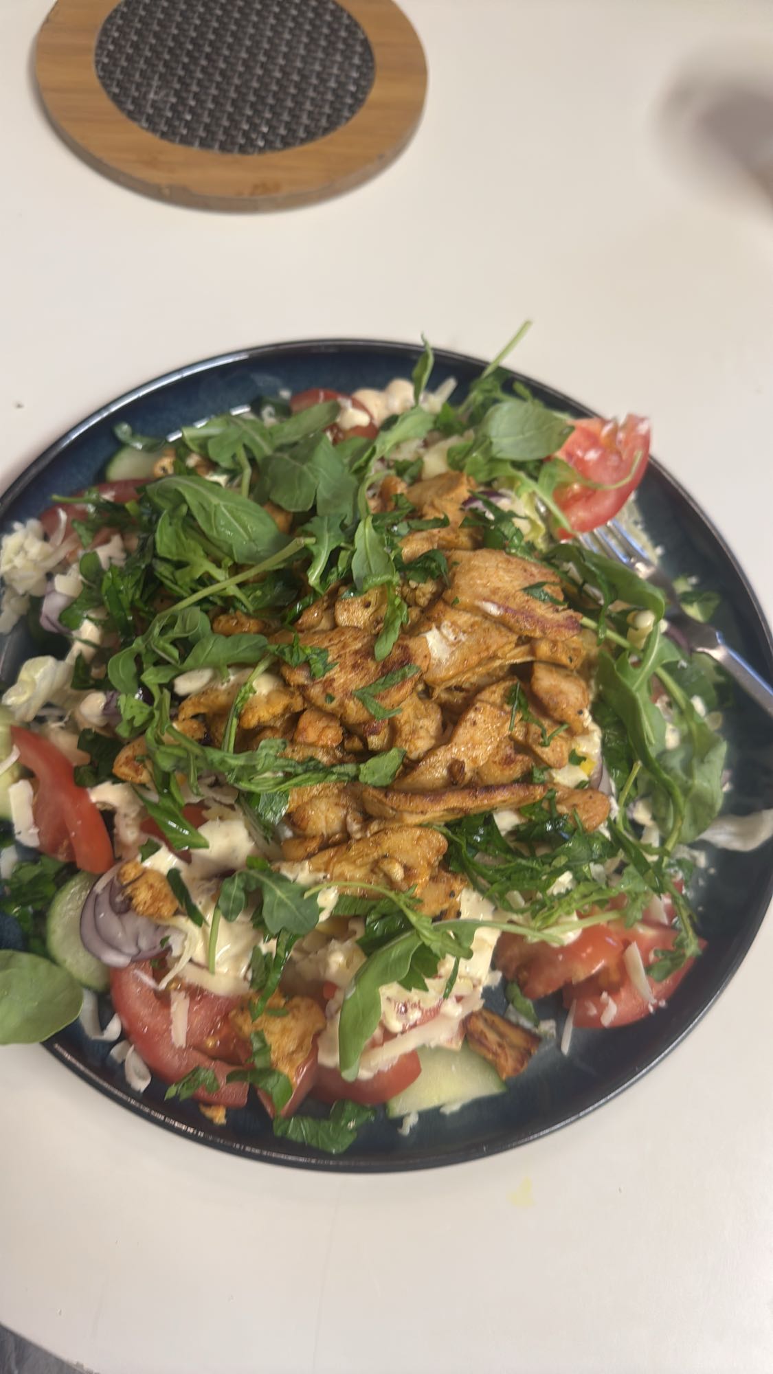 Kycklingsallad med grönsaker