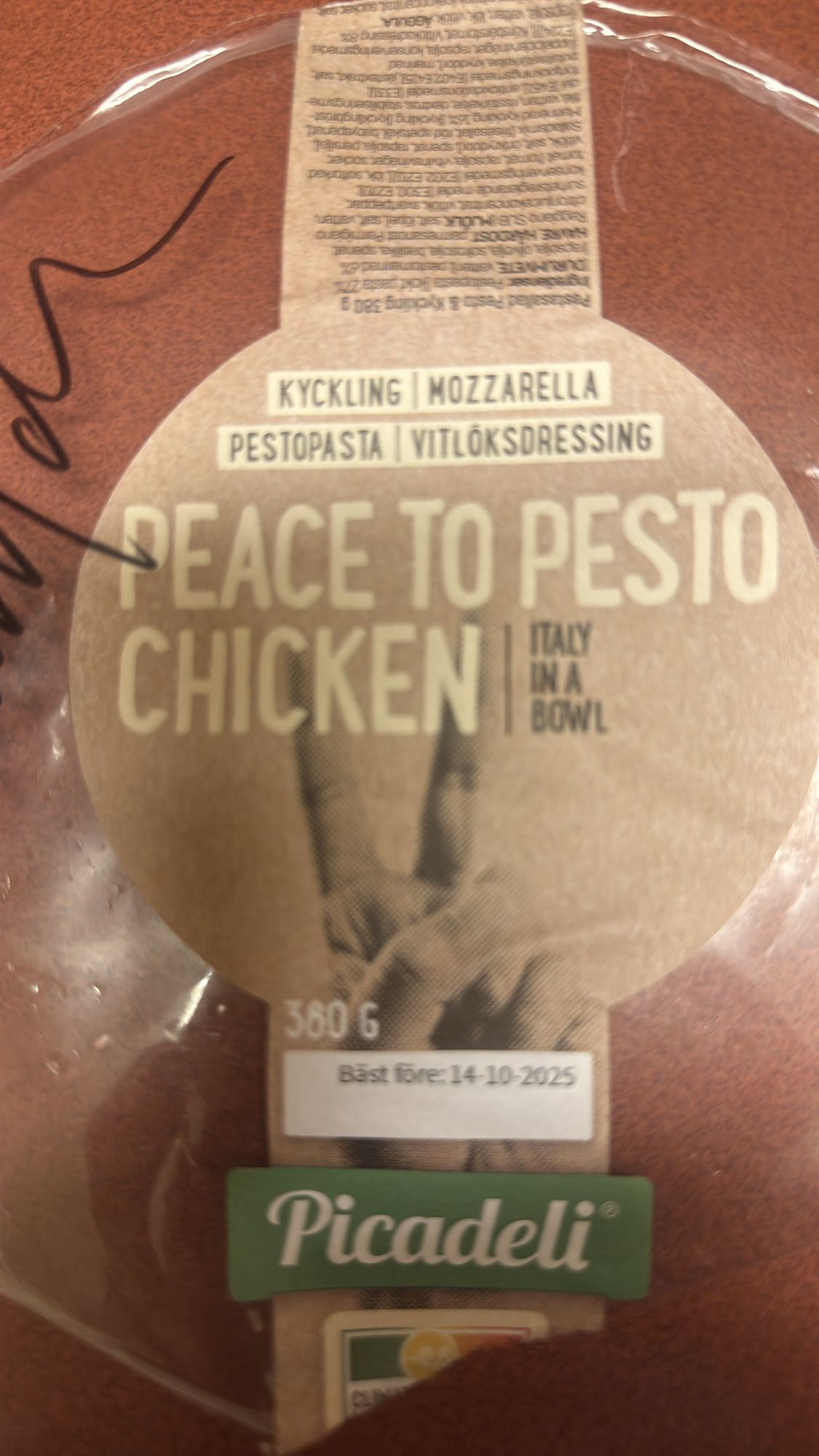 Peace to Pesto Kyckling
