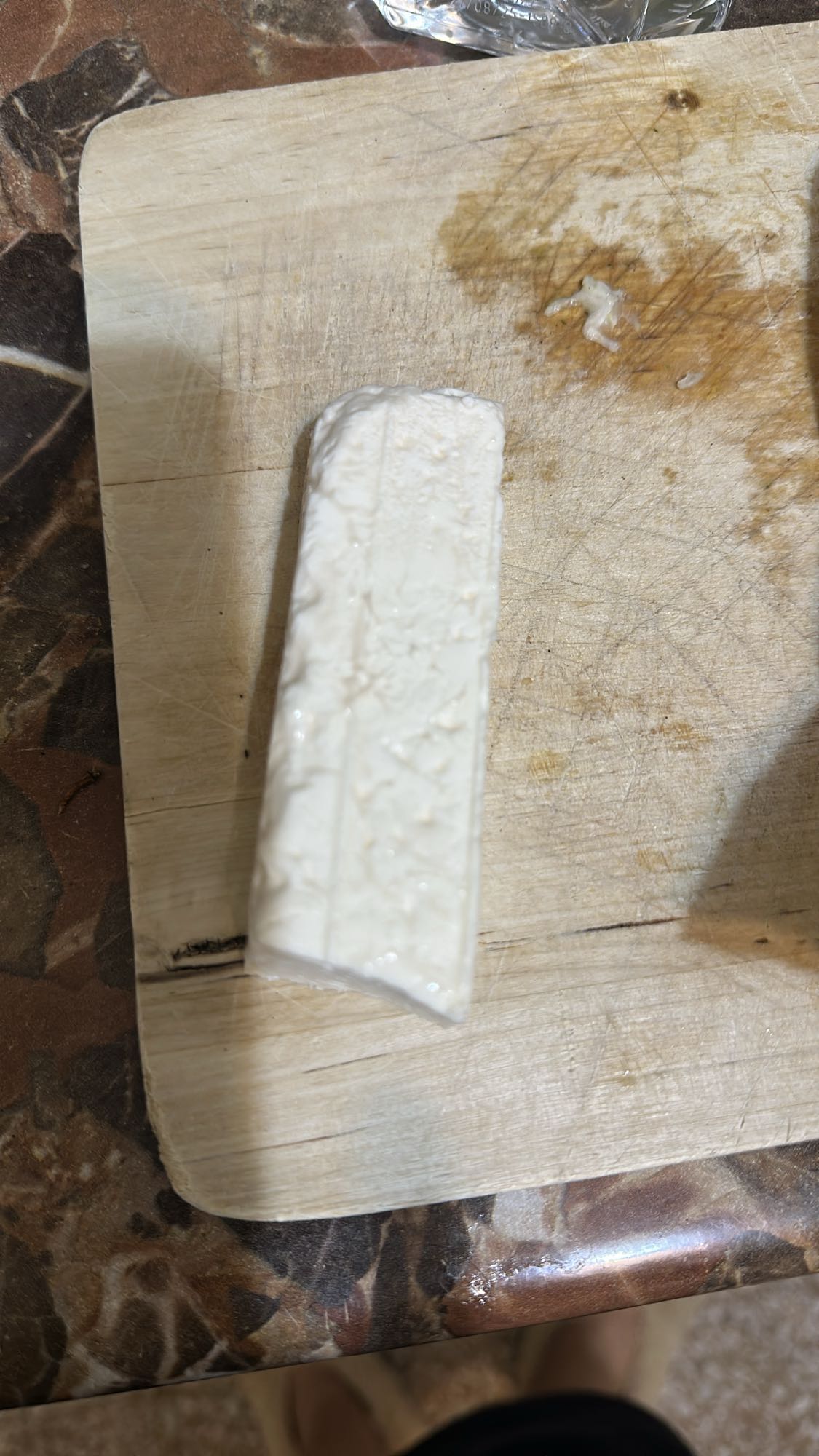 Feta cheese block