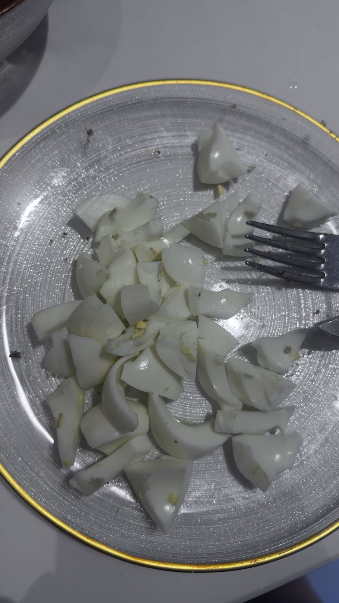 варёный яичный белок