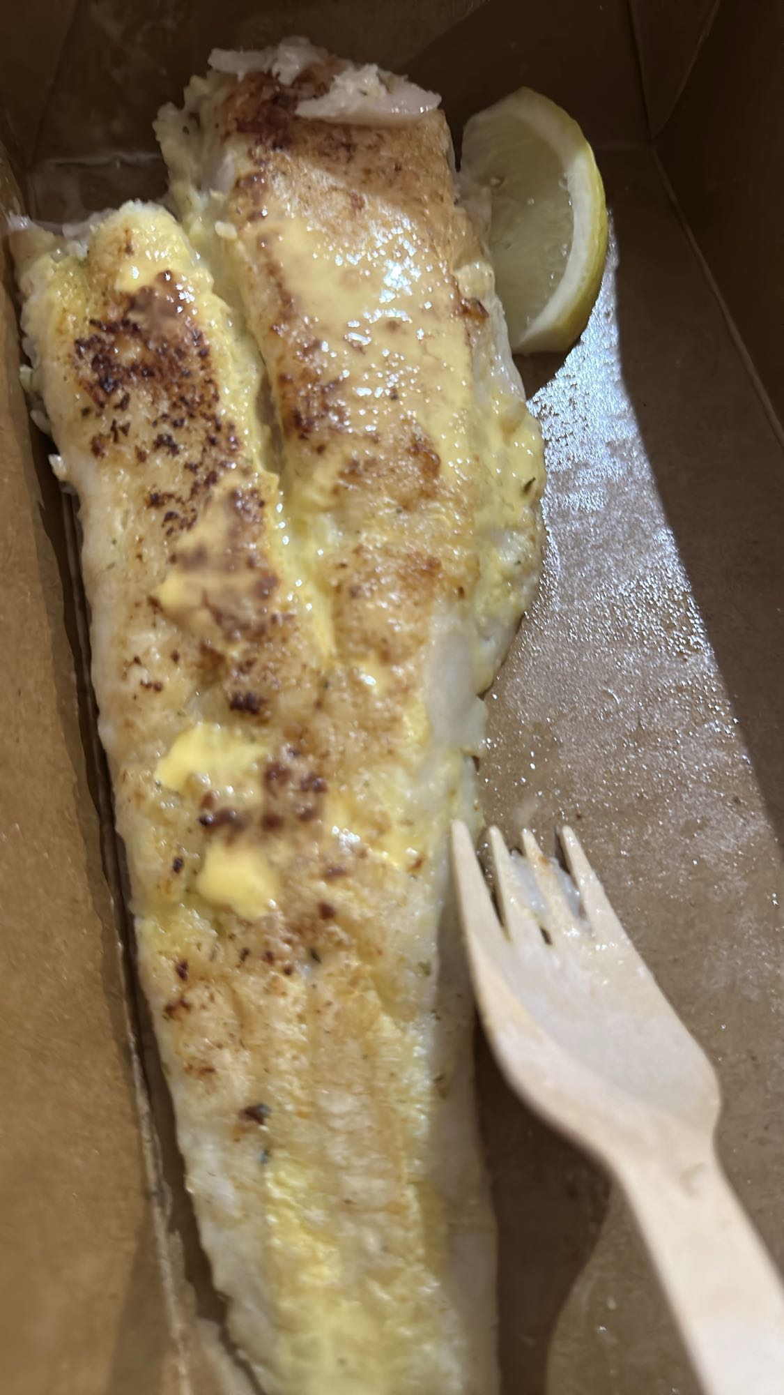 Grilled Buttered Fish