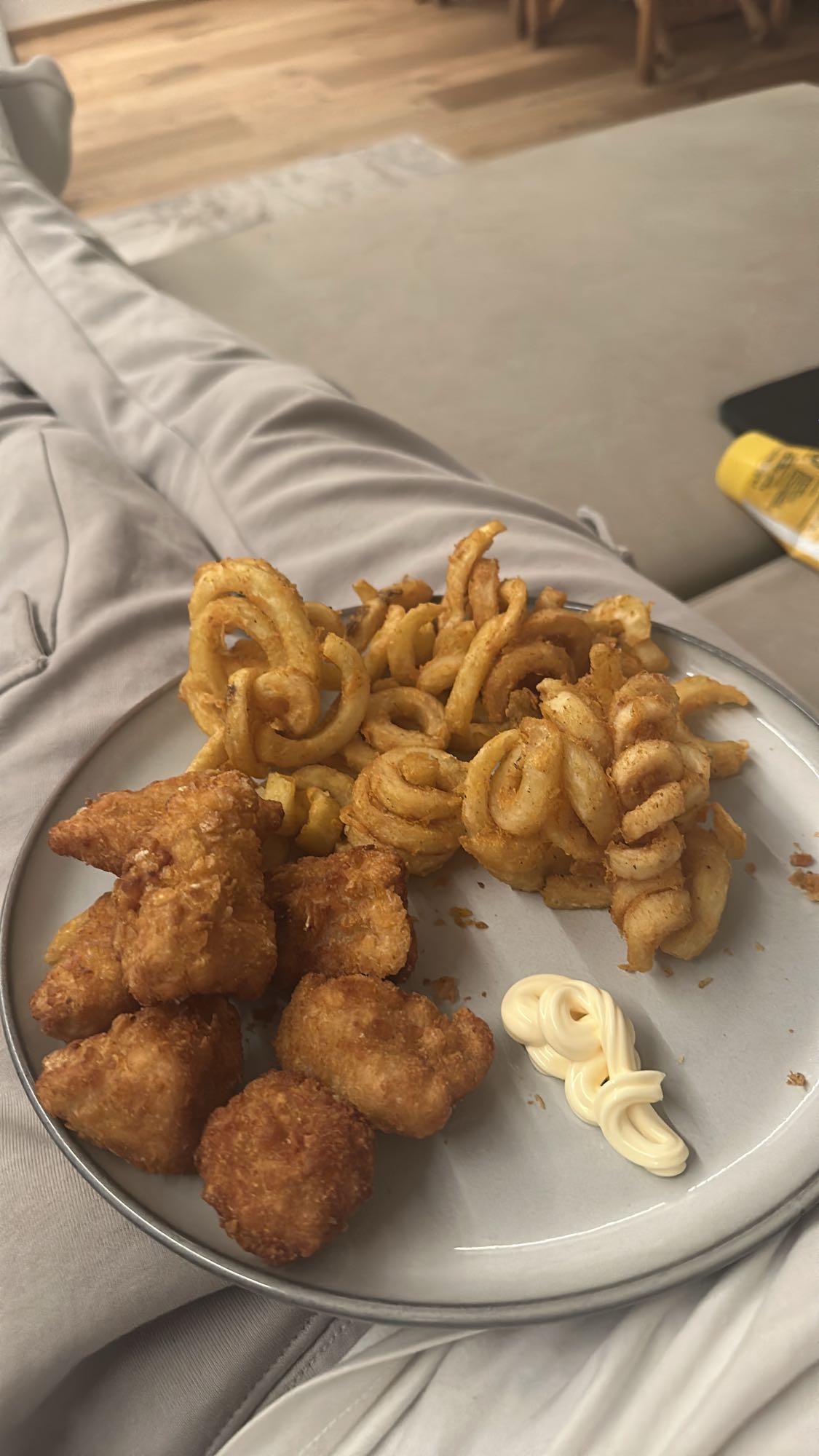 Kroketten en krulfriet