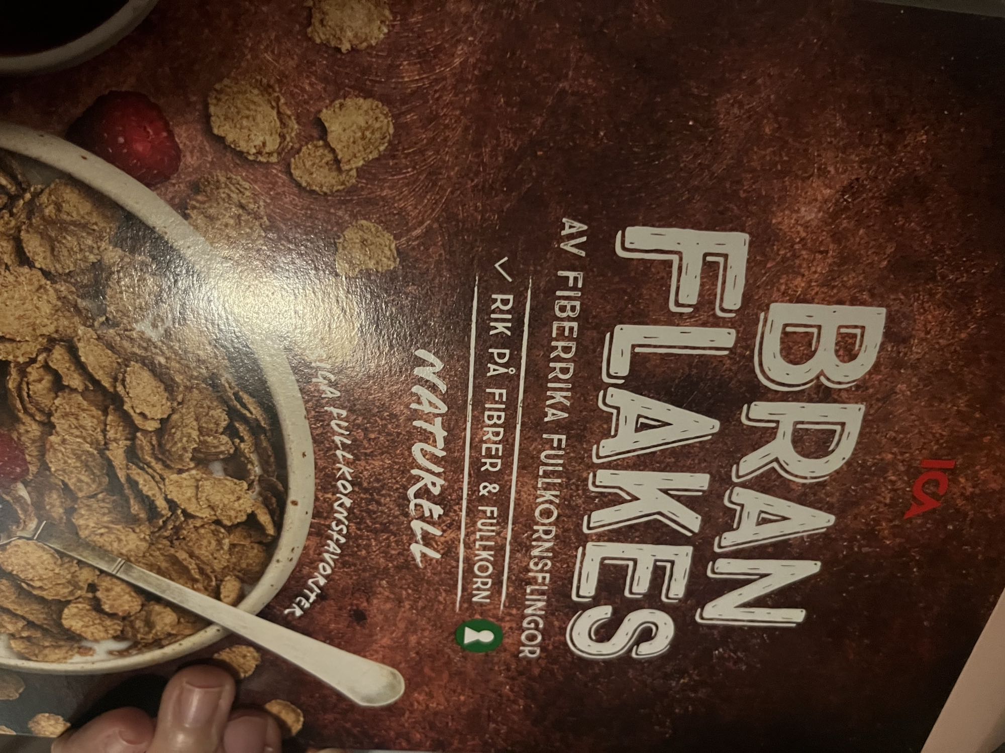 Bran flakes frukost