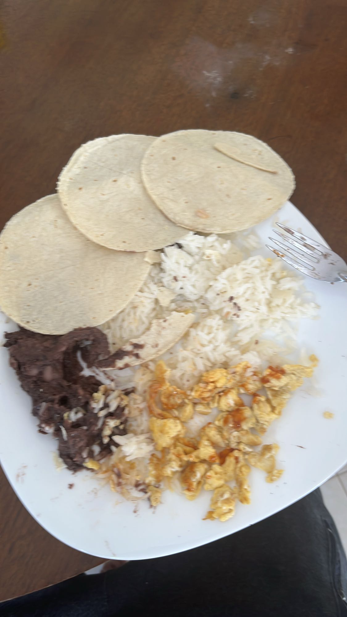 Desayuno mexicano sencillo