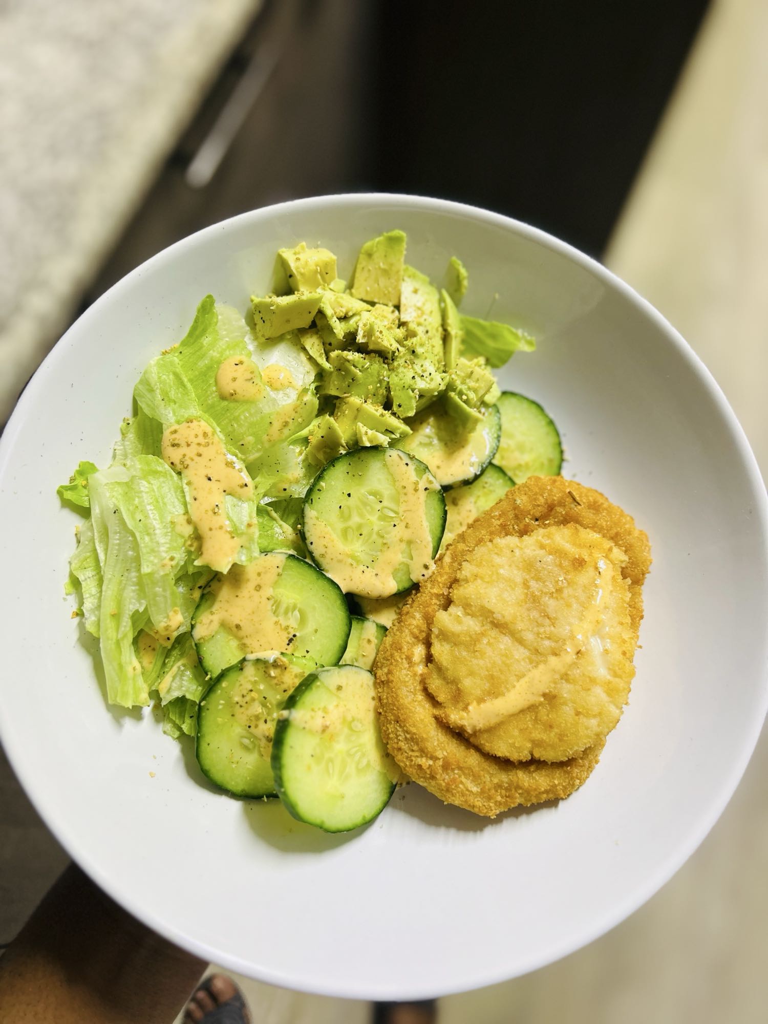 Crispy Chicken Salad Bowl