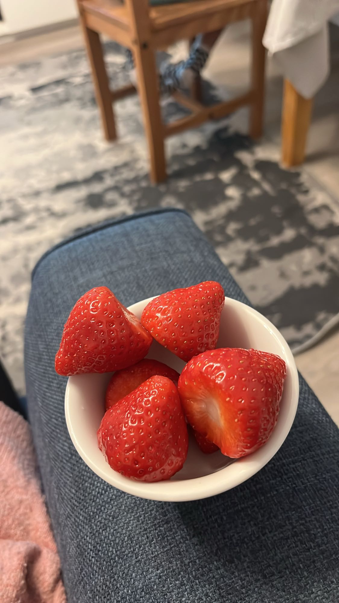 Fresh Strawberries Bowl