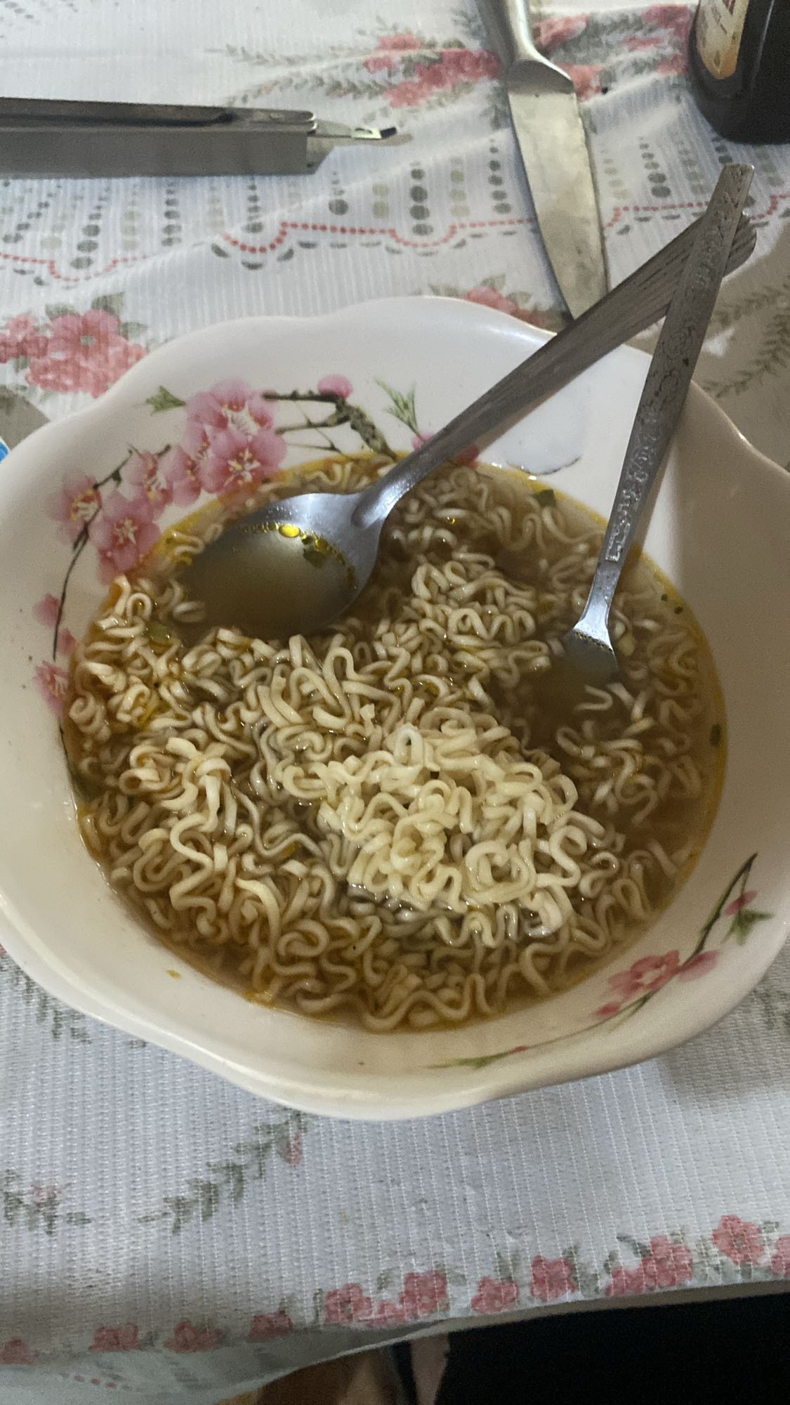 sopa instantánea