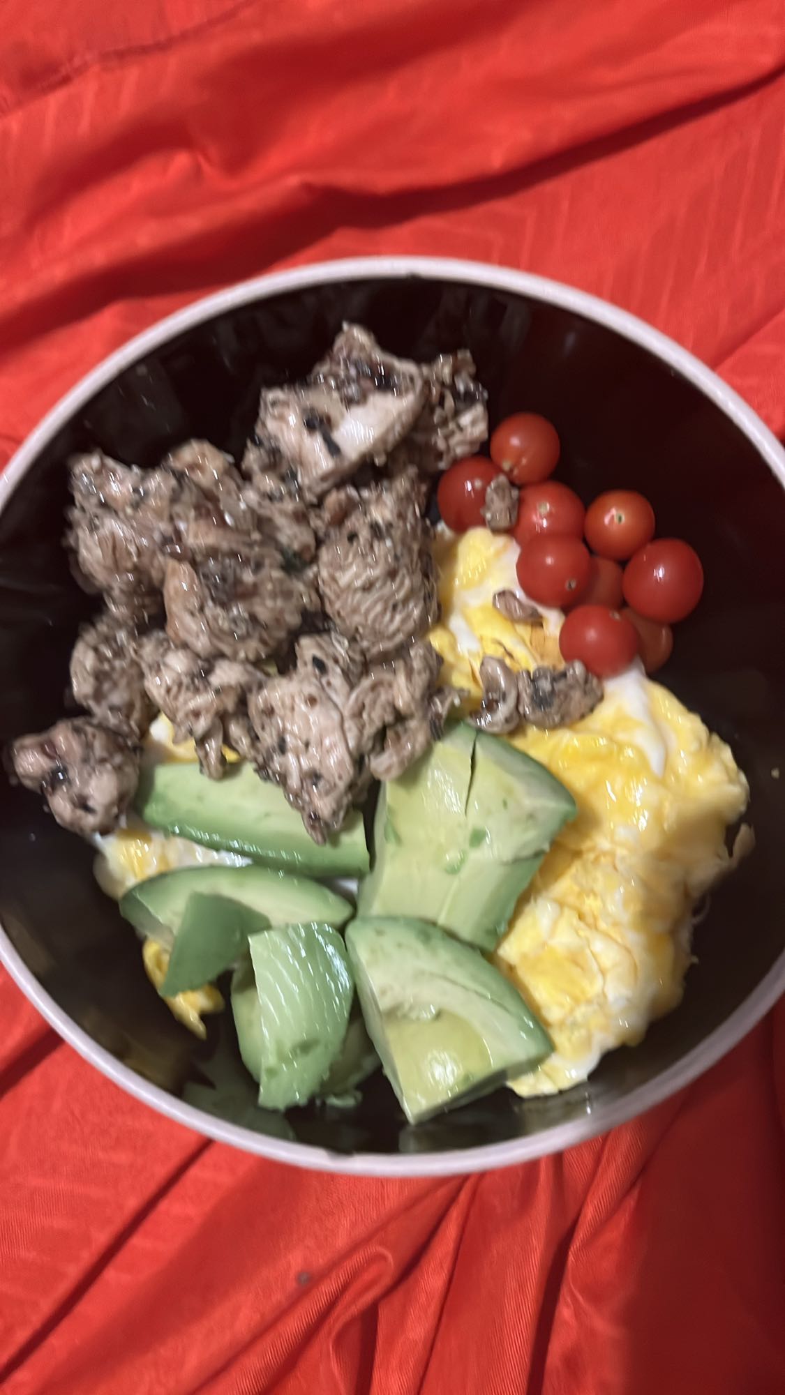 Tazón proteico mixto