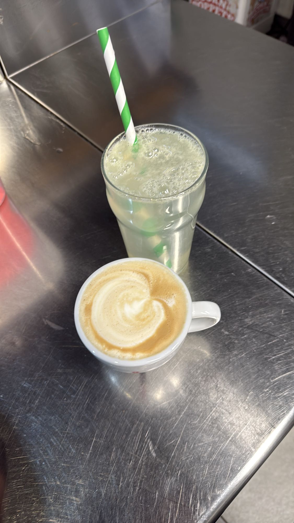 Latte and Lemonade