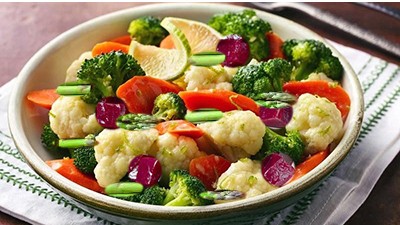 Steamed Veggie Bowl