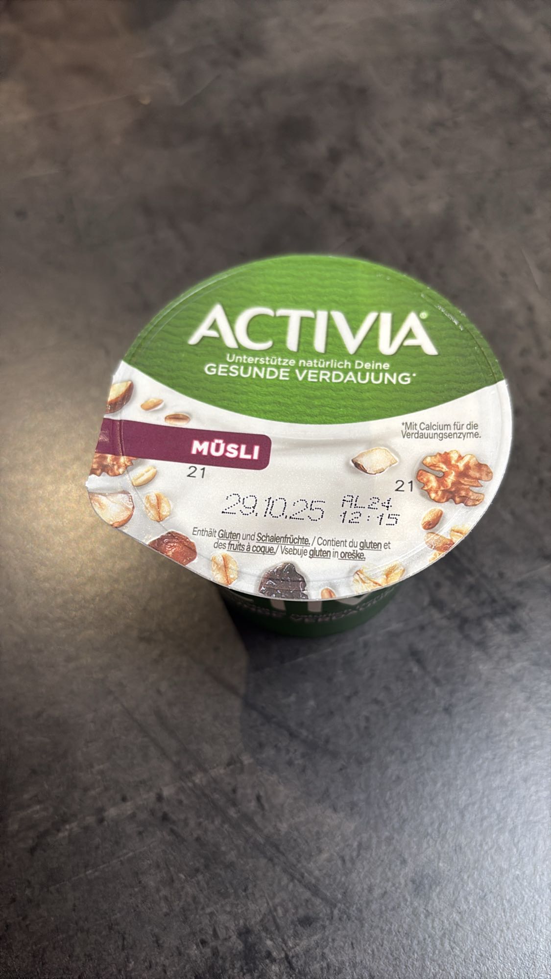 Activia müzlis joghurt