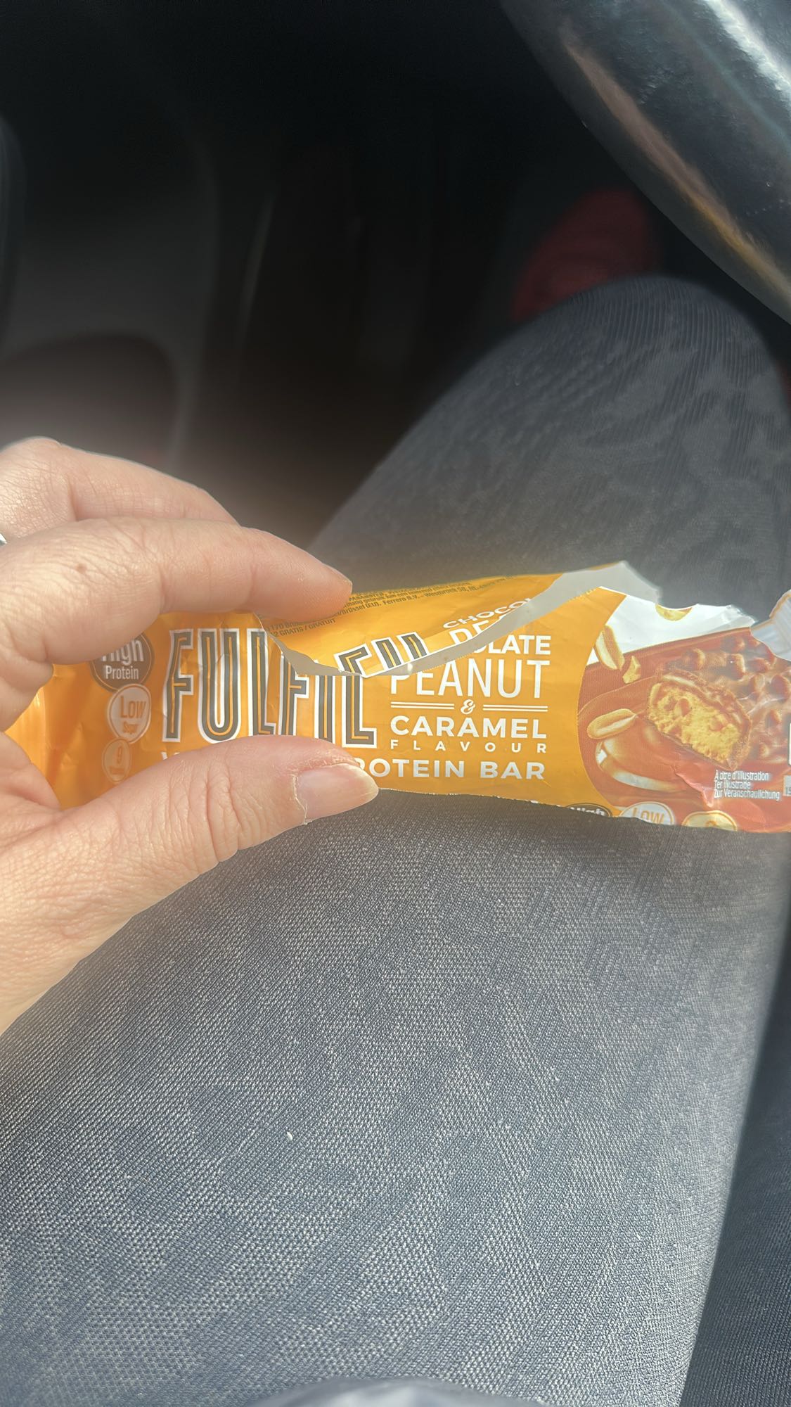 Peanut Caramel Protein Bar