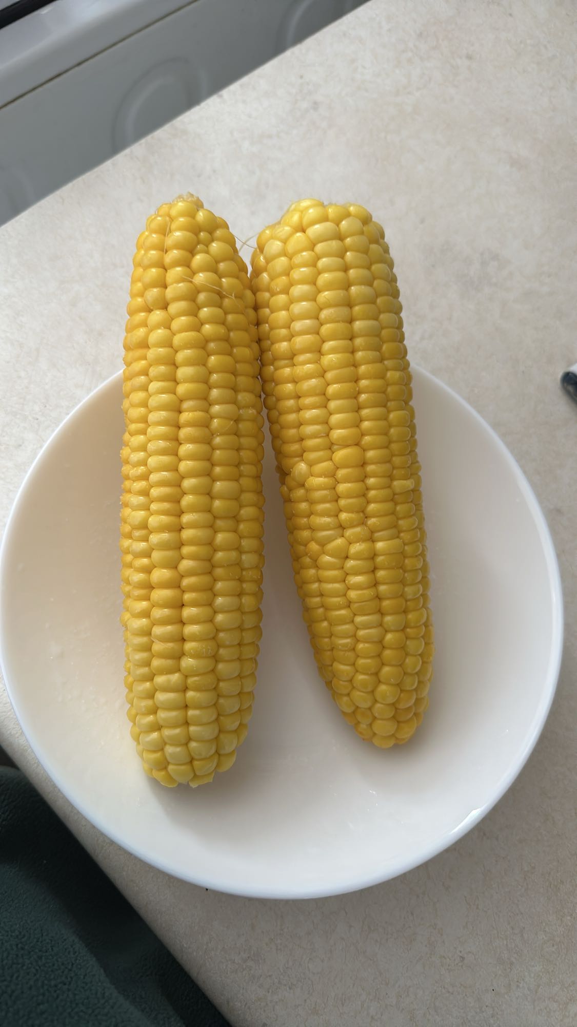 Boiled Corn on Cob