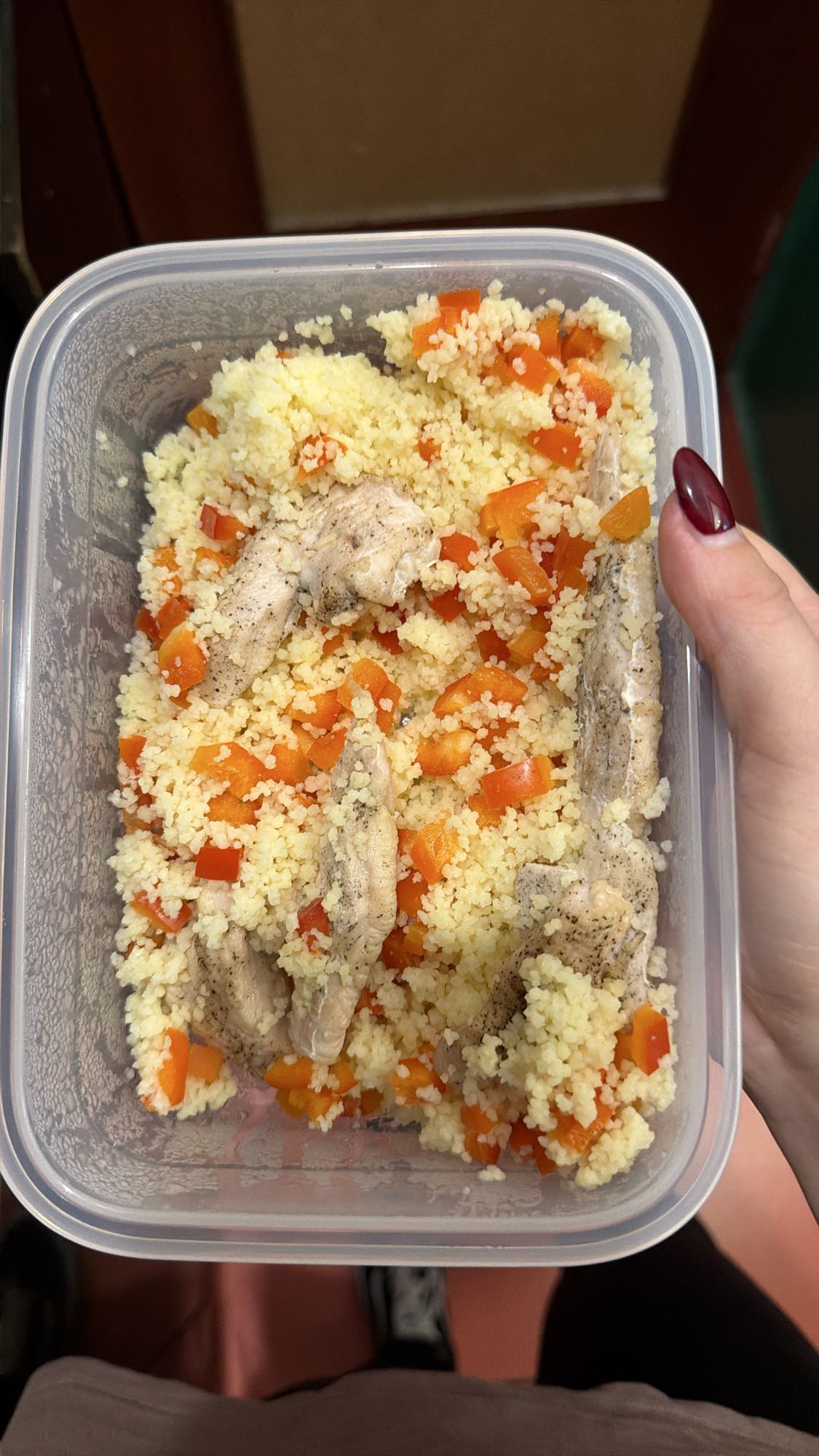 Kuskus z kurczakiem i papryką