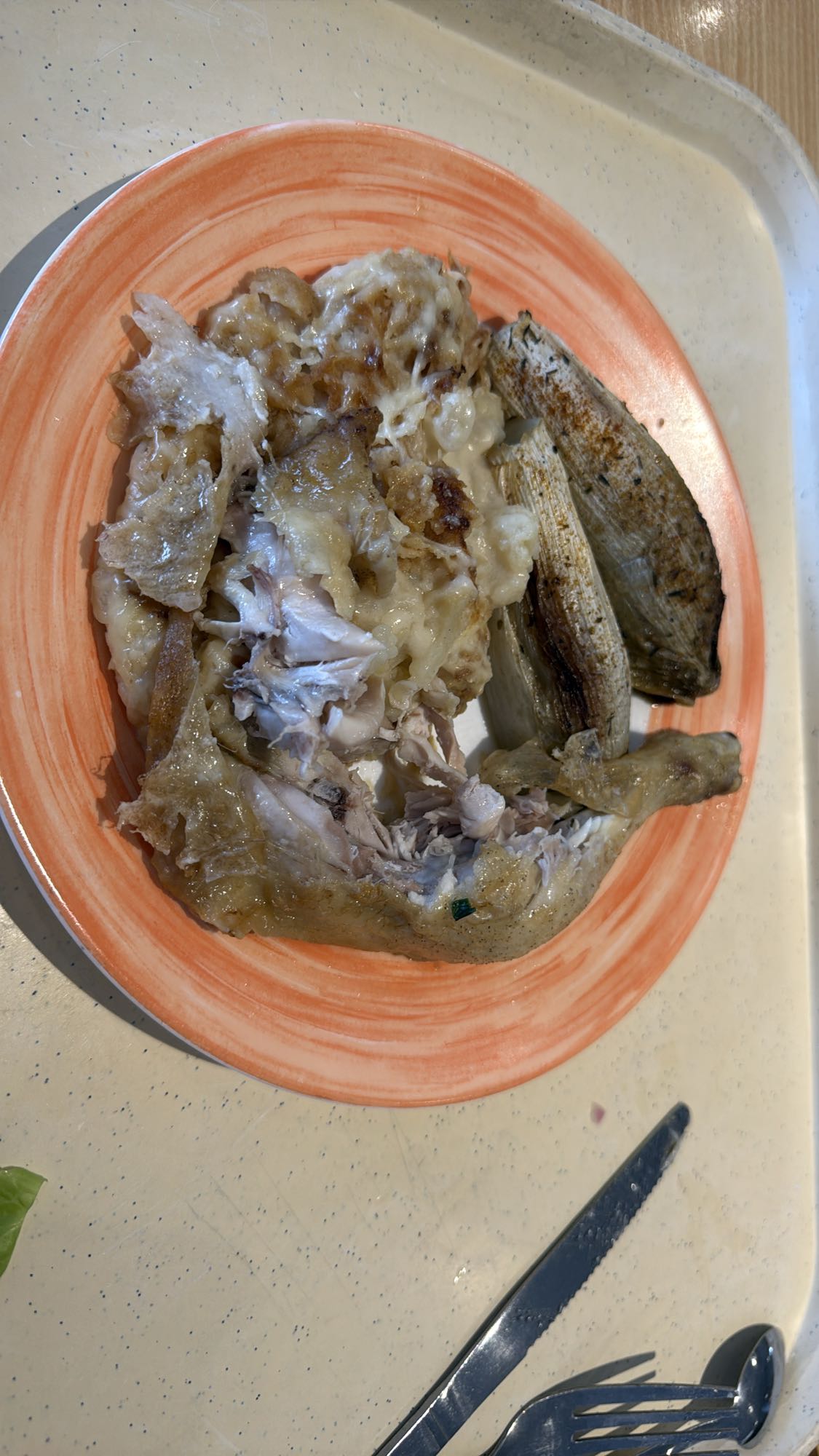 Poulet rôti et purée