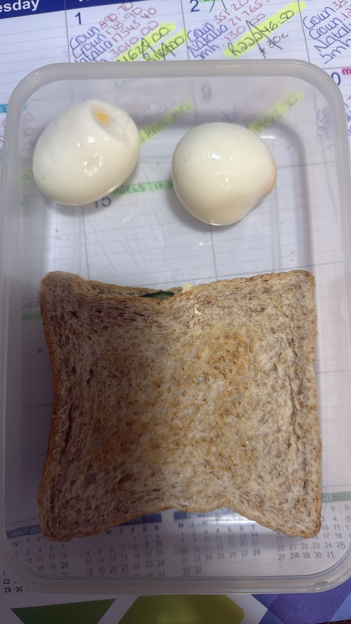 Eggs and Sandwich
