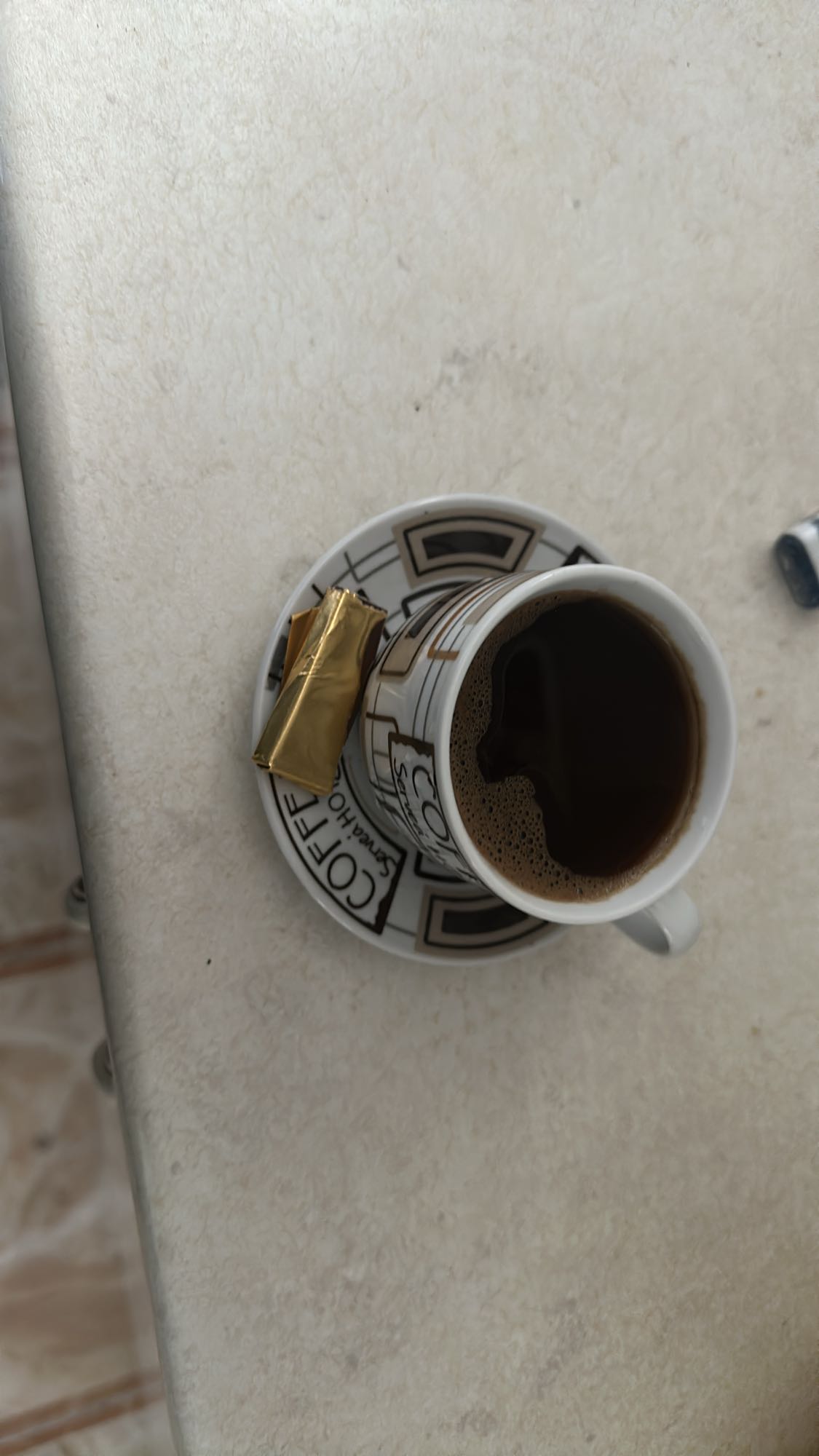 Coffee with chocolate