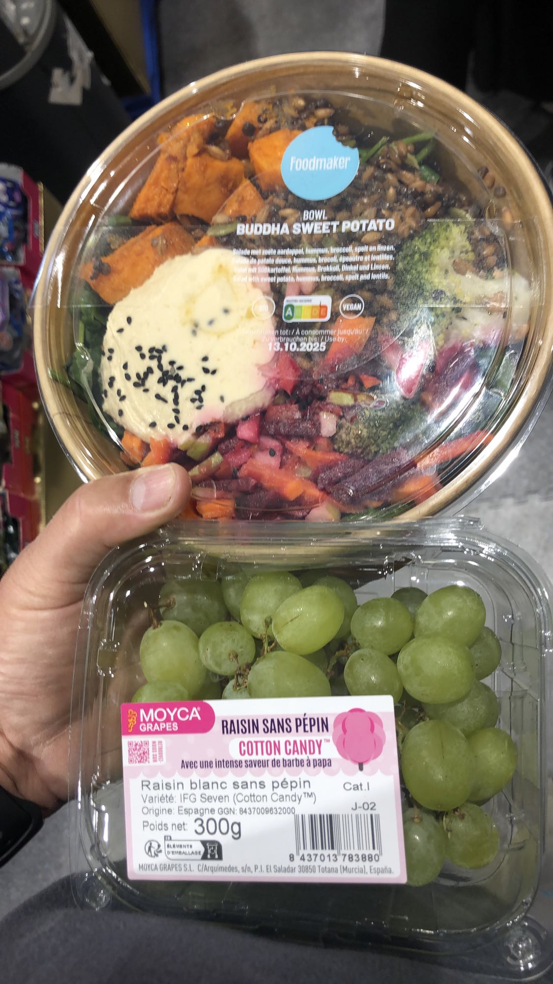 Bol patate douce + raisins