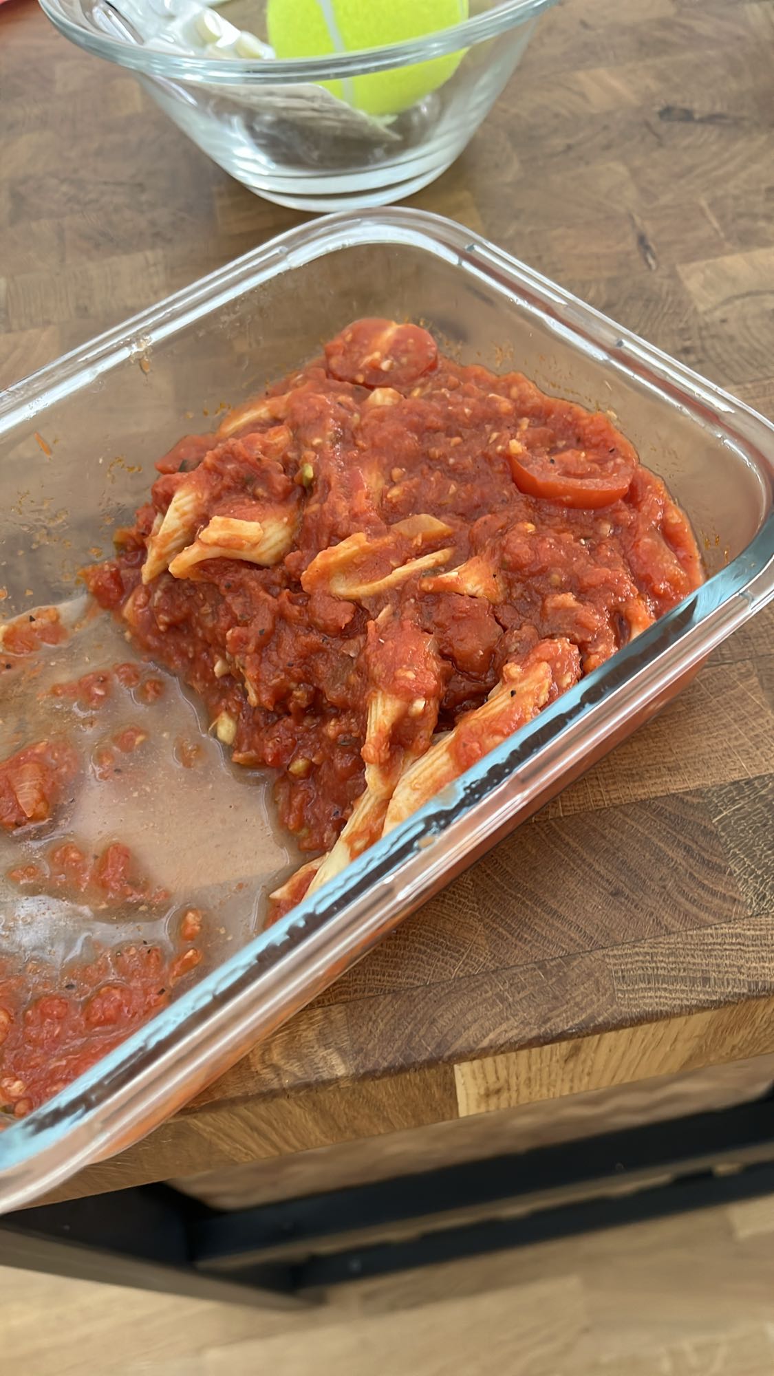 Kyckling med tomatsås