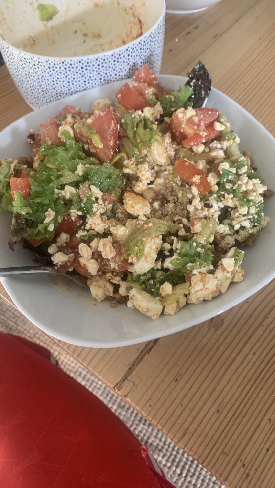 Griechischer Salat mit Feta