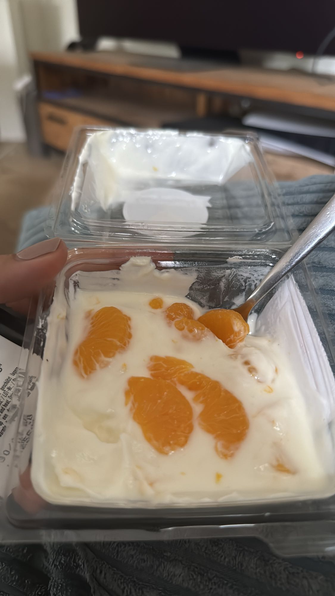 Yoghurt met mandarijn