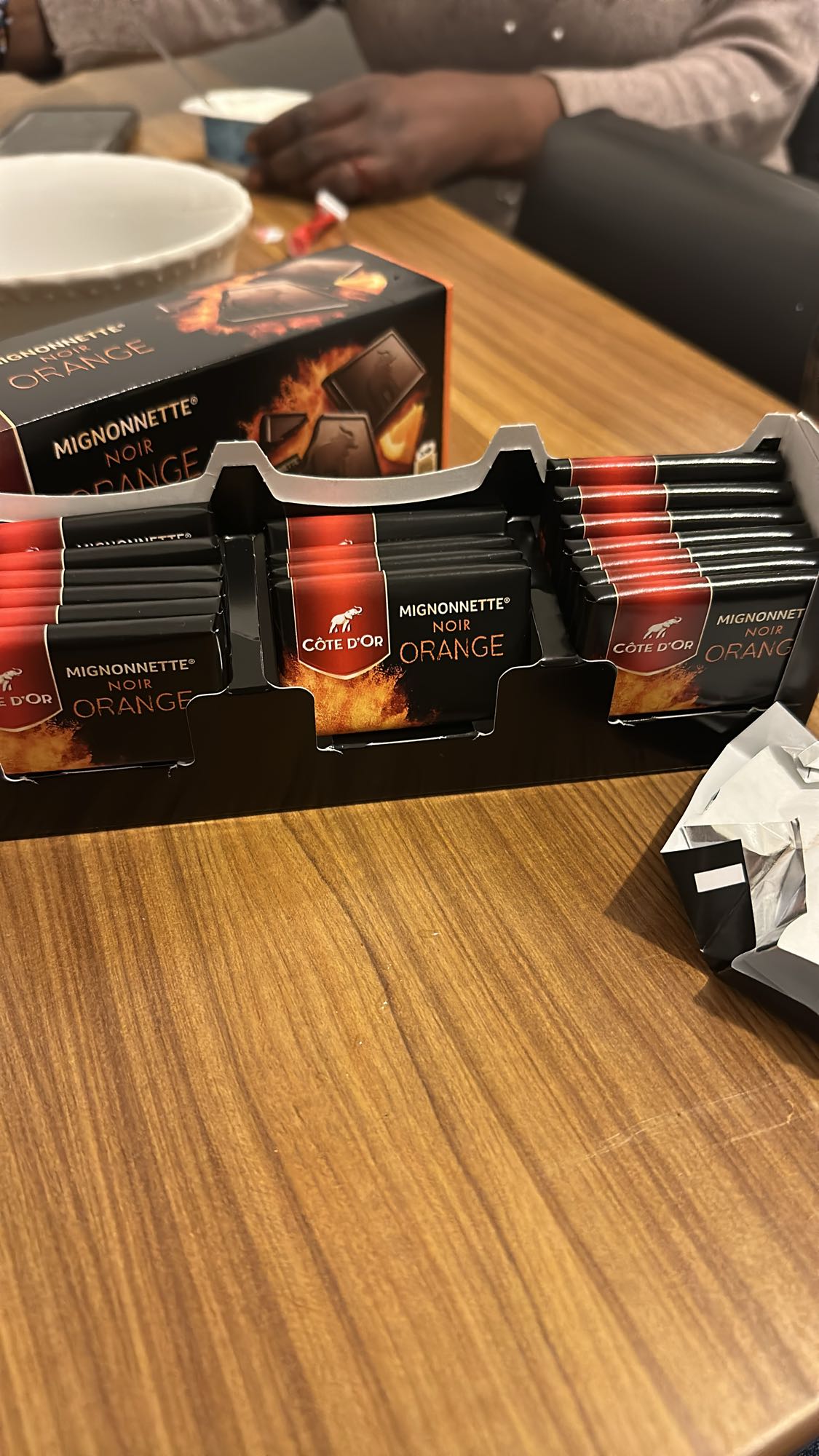 Chocolat noir orange