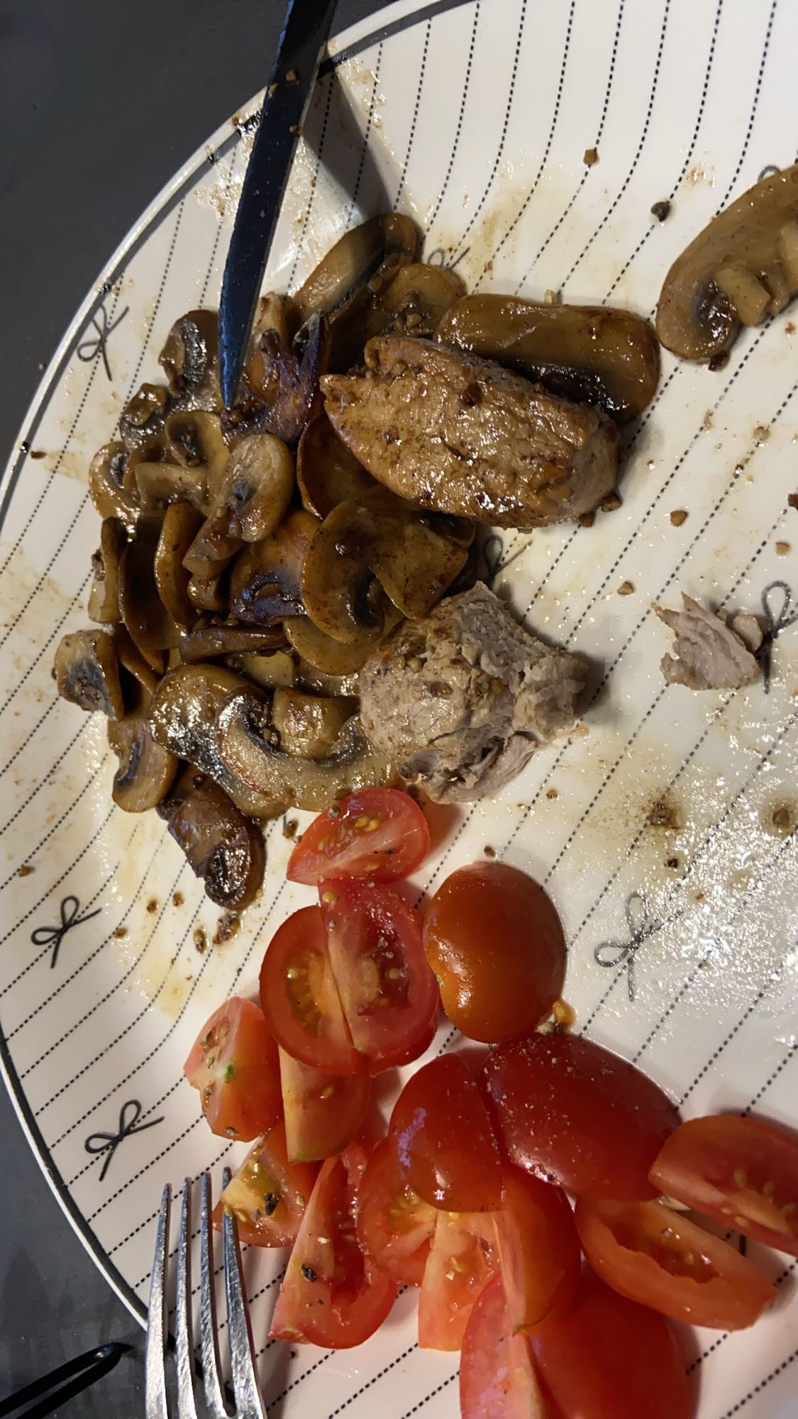 Varkenshaas met groenten