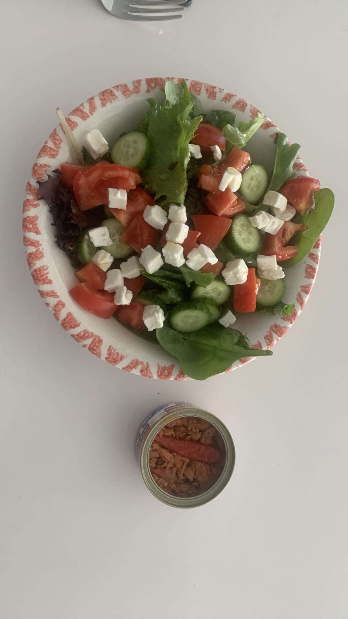 Salade grecque au thon