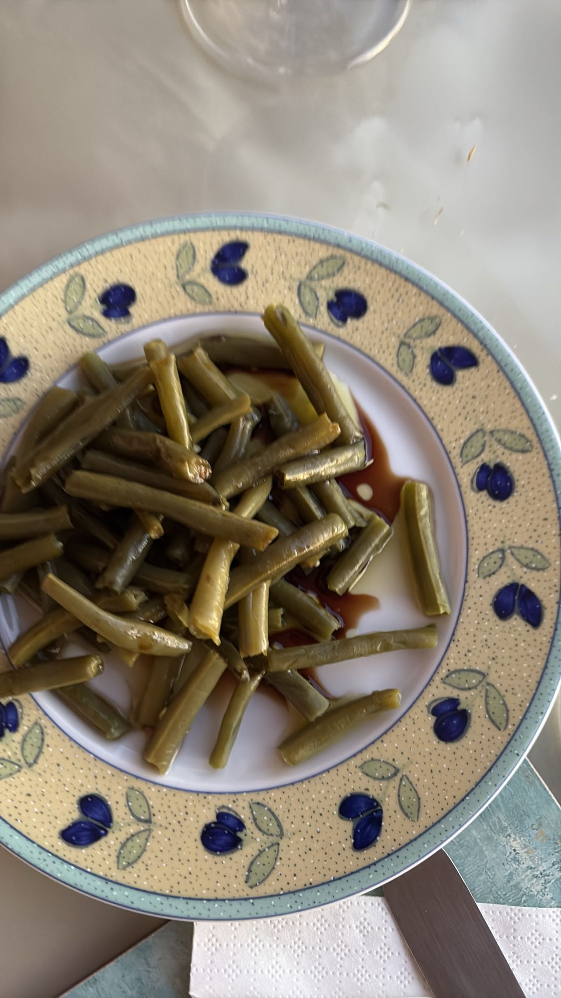 Green Beans with Soy Sauce