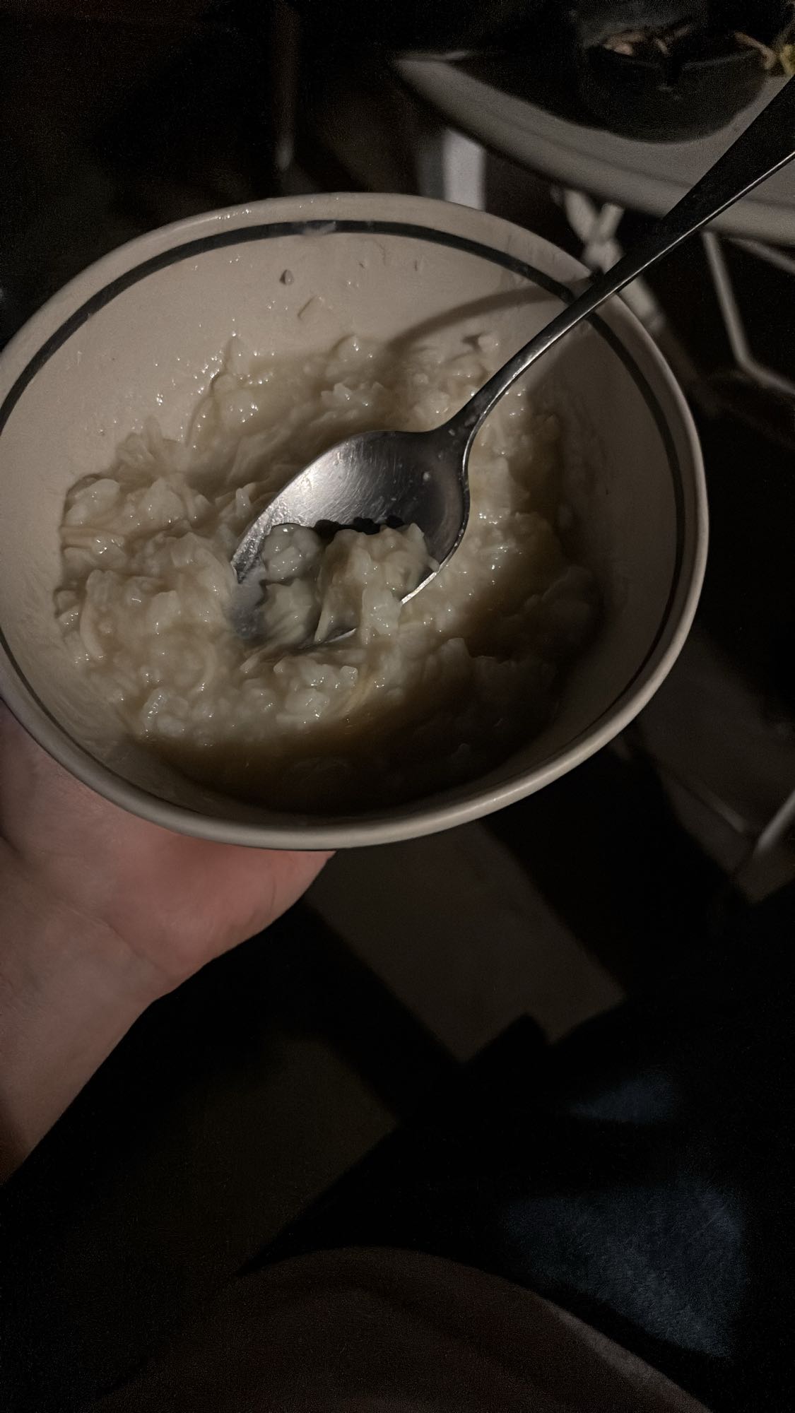 sopa de puchero de sobre con arroz