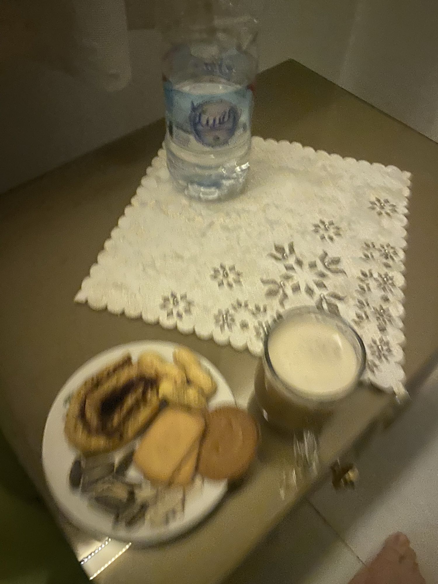 وجبة خفيفة مع قهوة