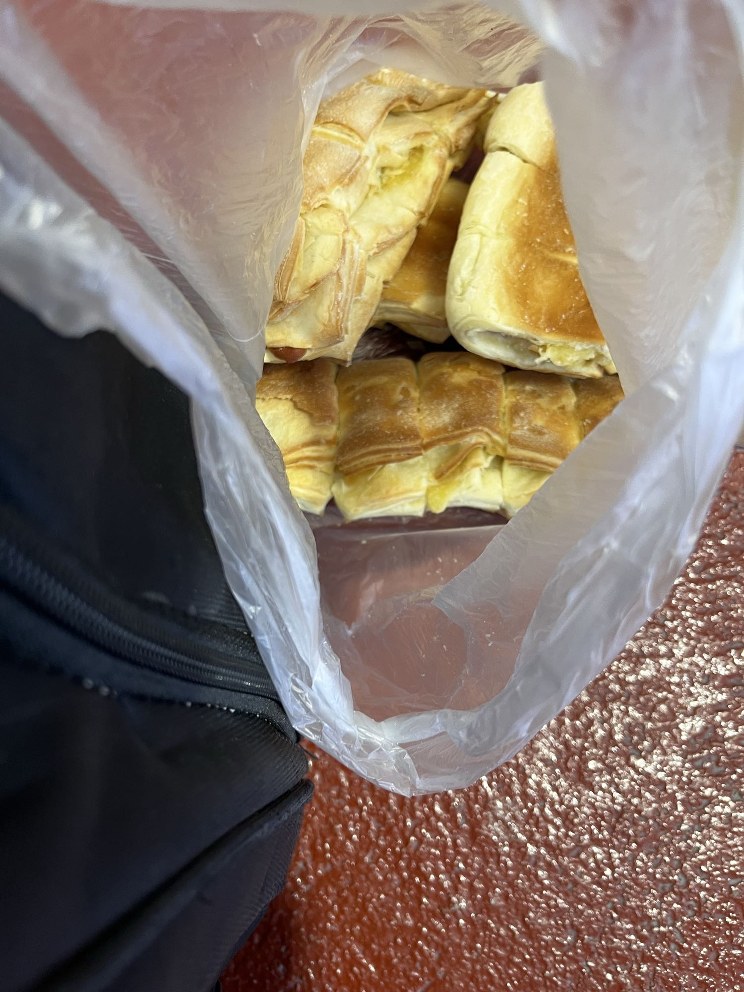 Dobladitas de jamón y queso