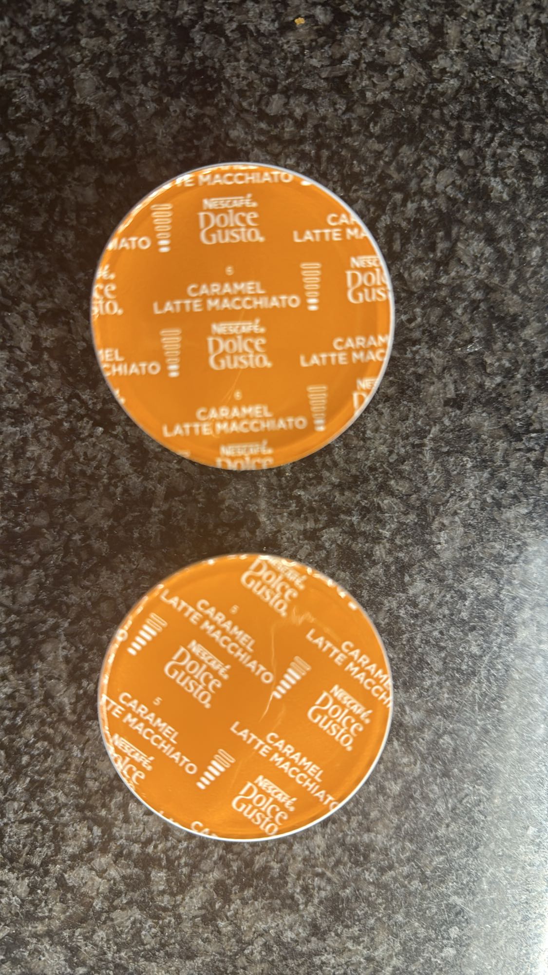 Caramel Latte Macchiato cups