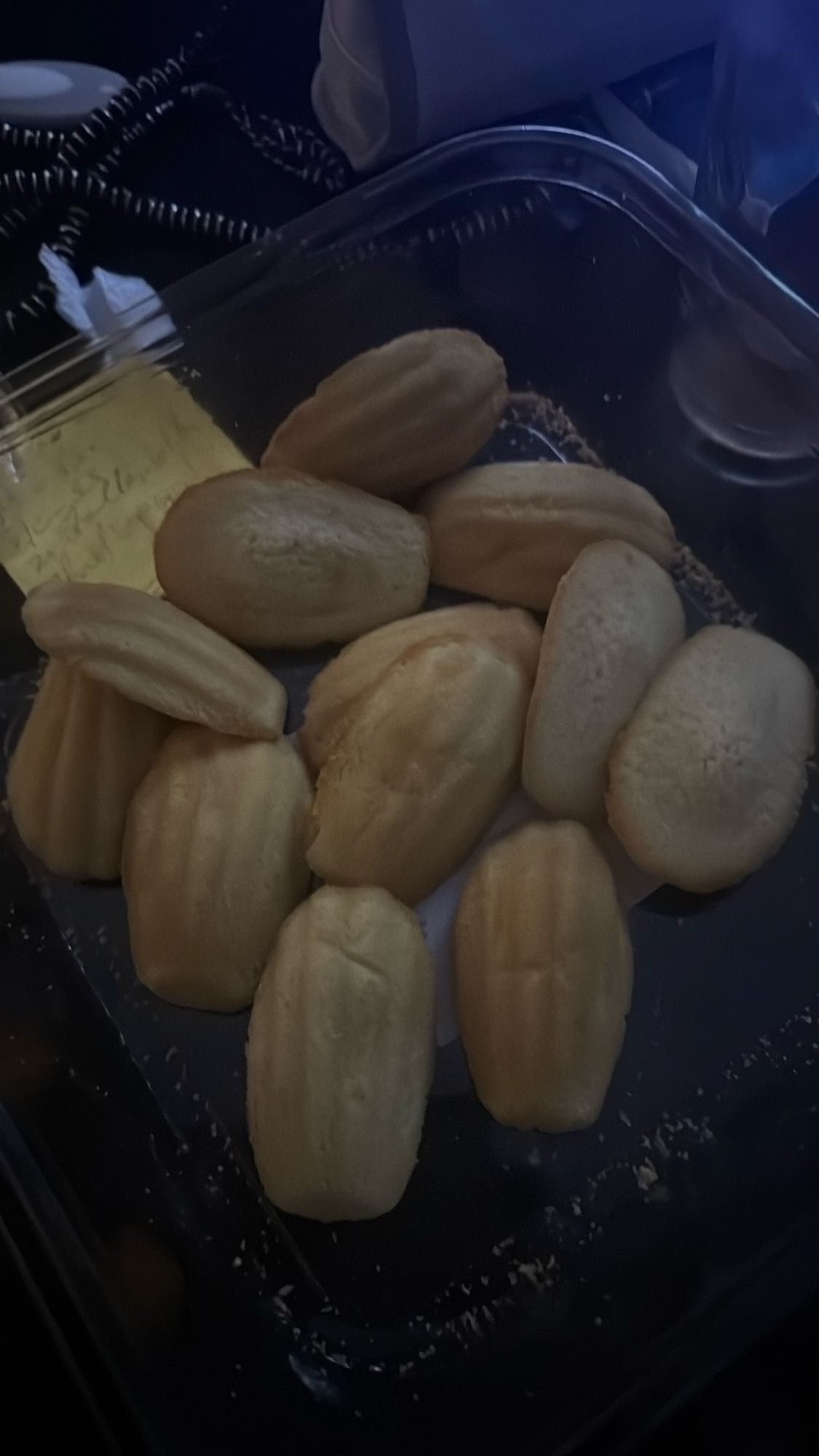 Madeleines au beurre
