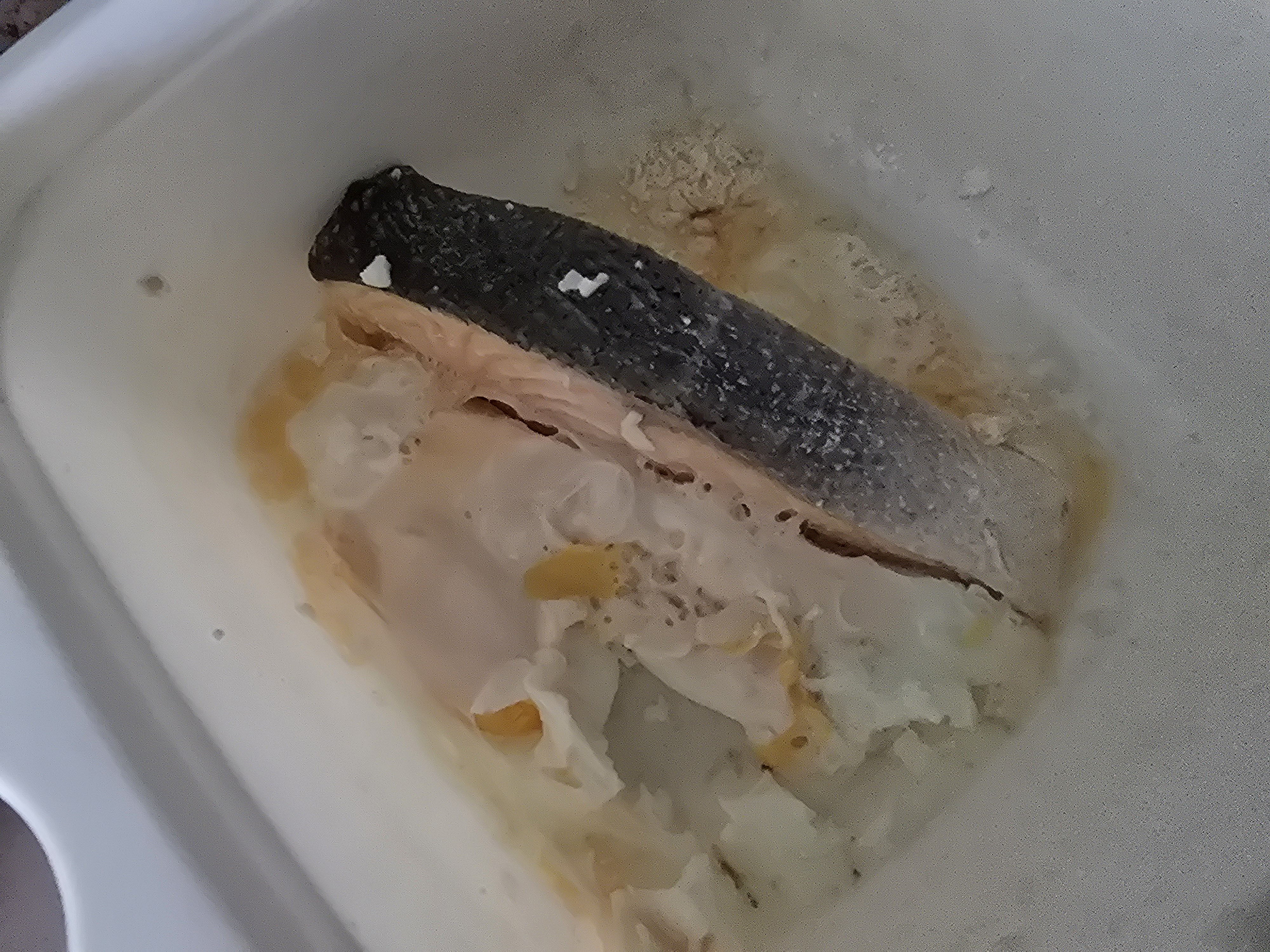 Salmon and Poached Eggs