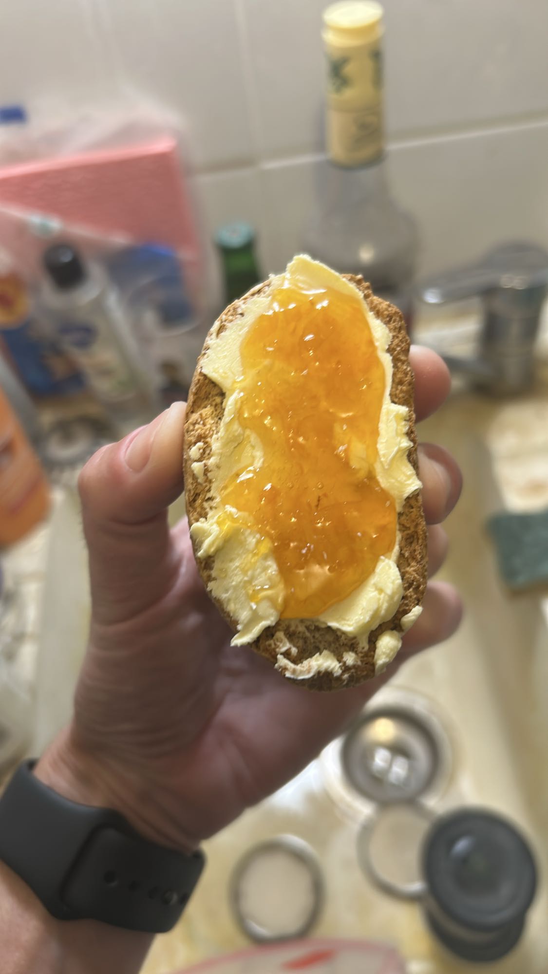 Tartine beurre confiture