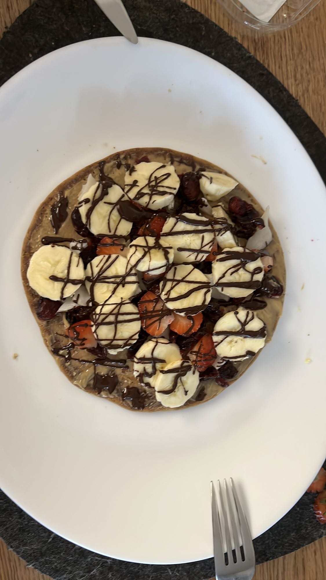 Fruchtige Schoko-Tortilla