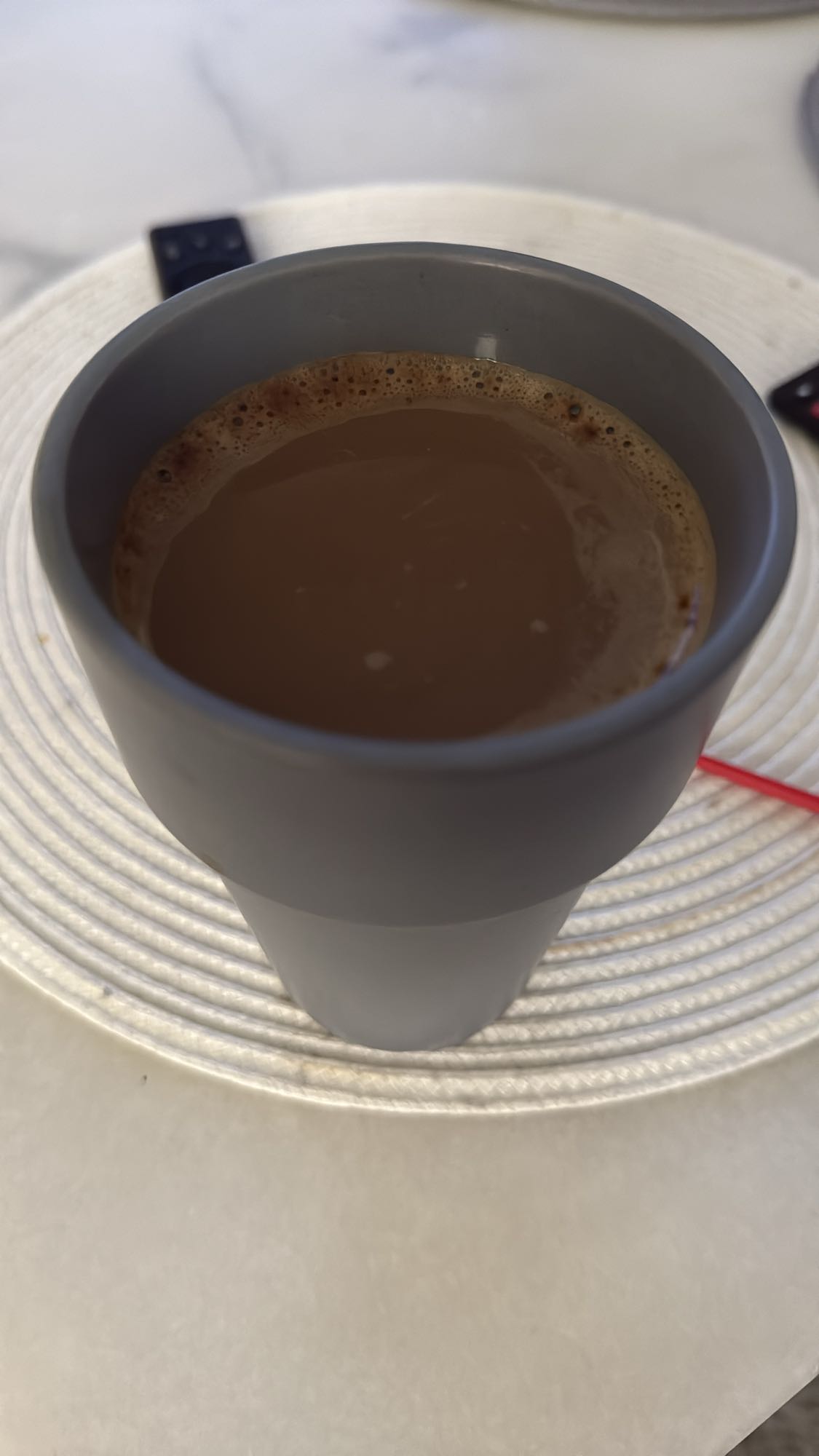 Kaffe med mjölk